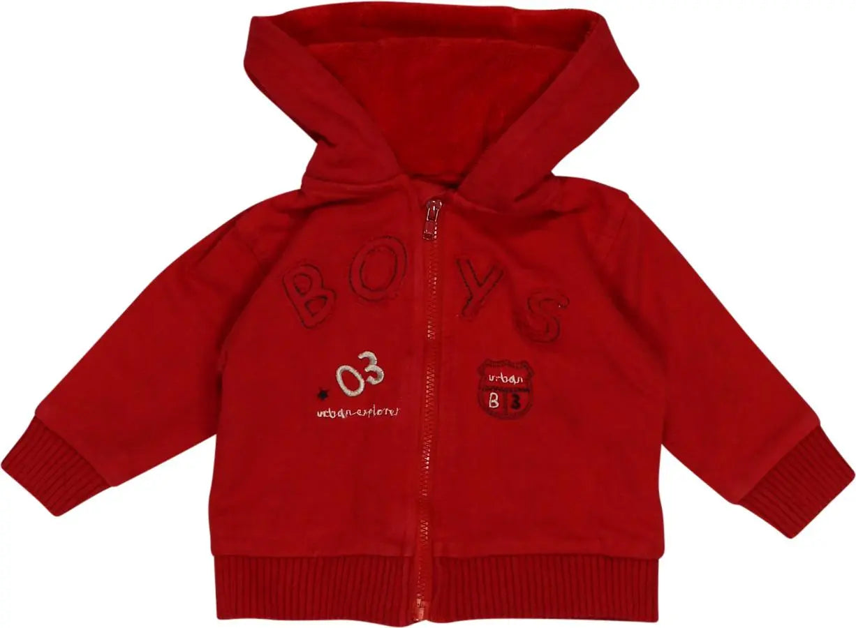 New Born - Zip-up Hoodie- ThriftTale.com - Vintage and second handclothing