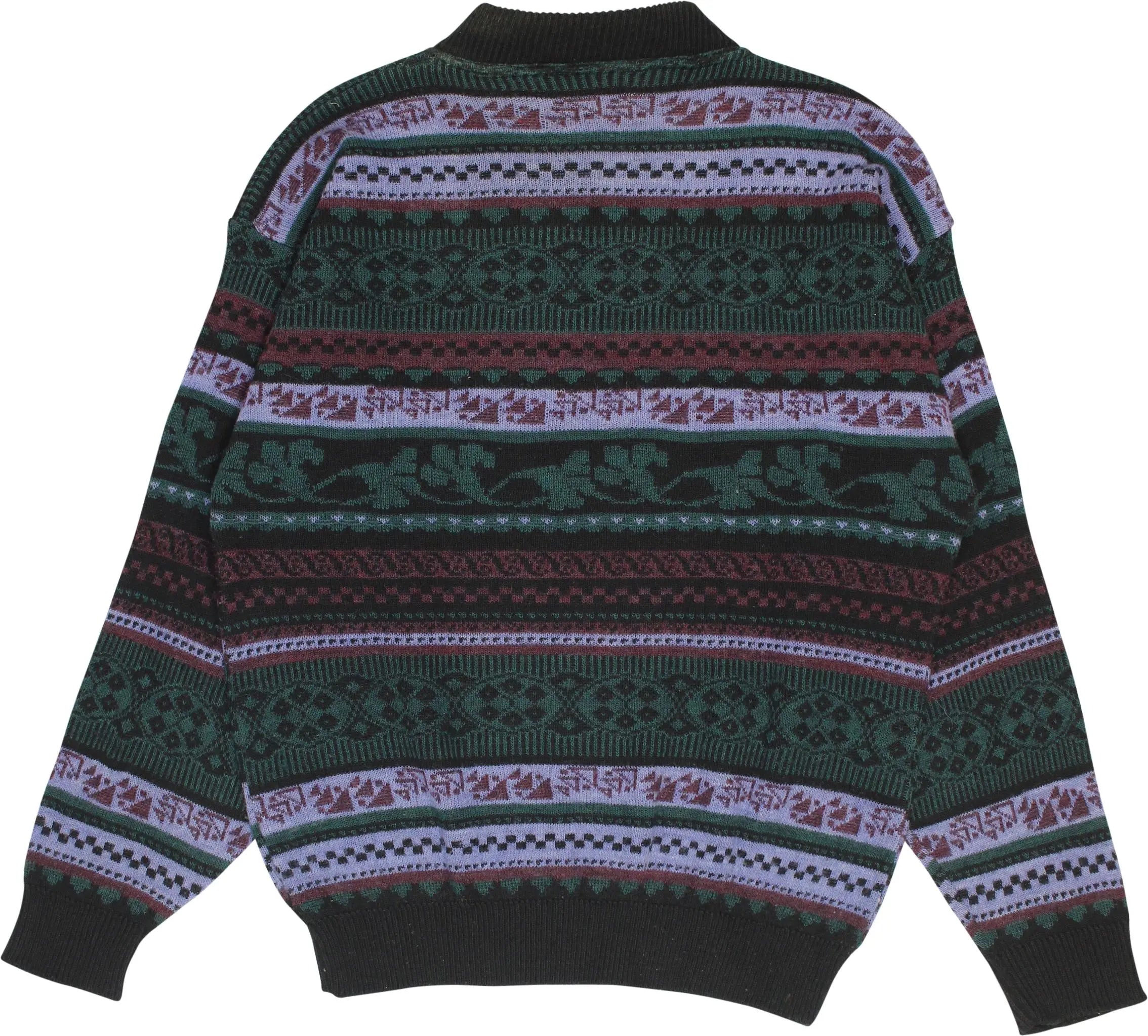 New Fast - Patterned Jumper- ThriftTale.com - Vintage and second handclothing