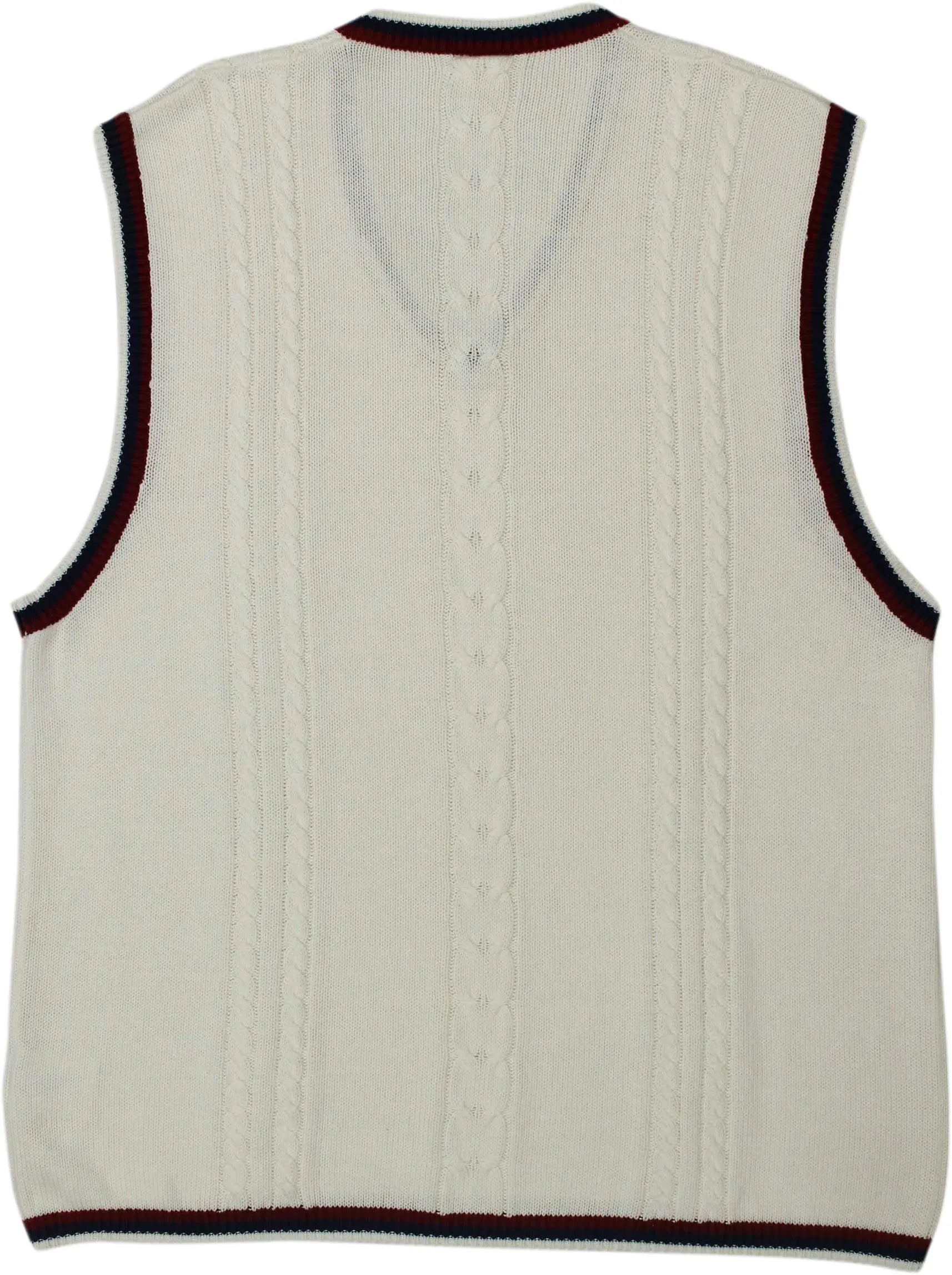 Nike - 90s Nike Knitted Sweater Vest- ThriftTale.com - Vintage and second handclothing