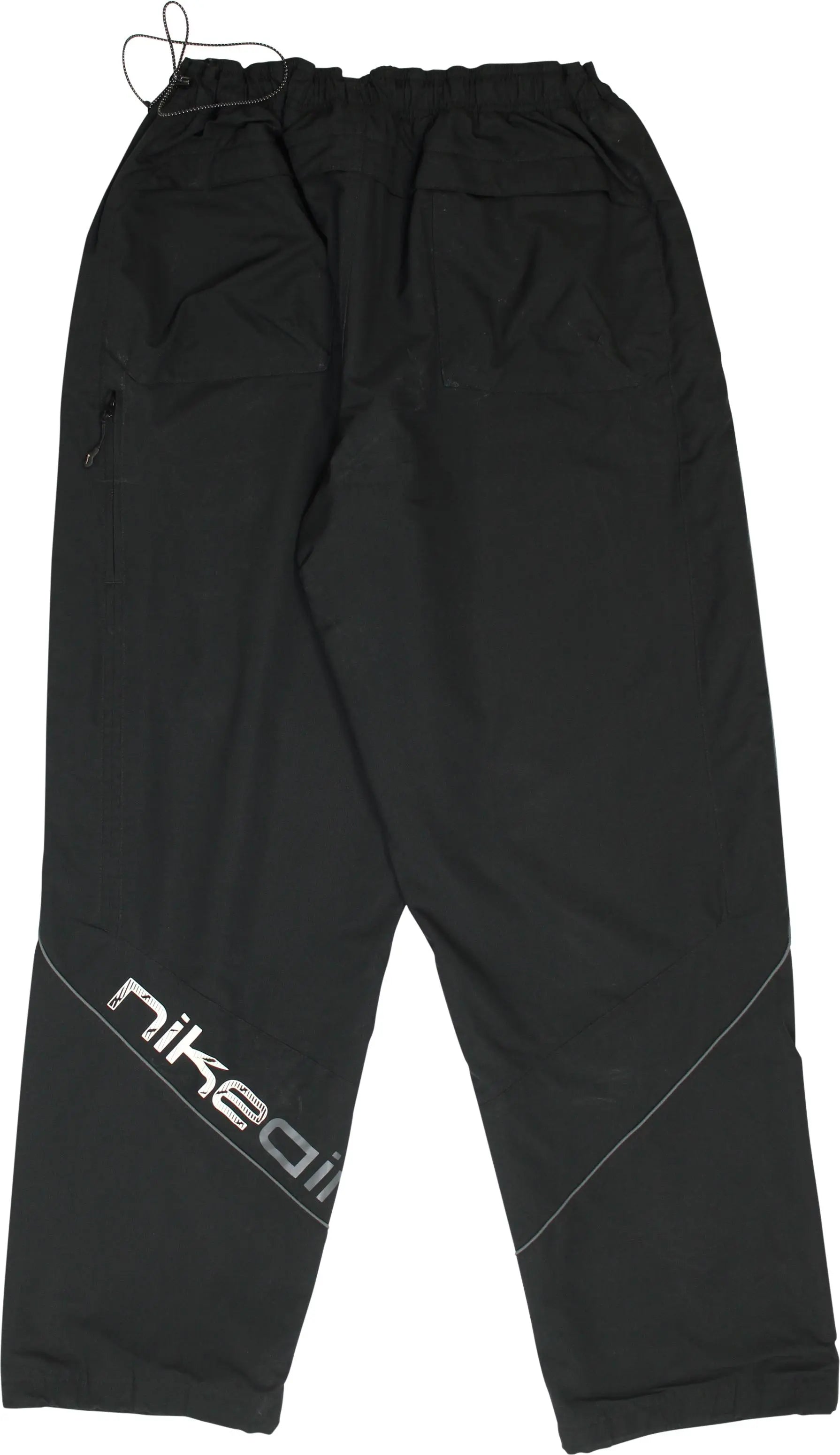 Nike - Black Joggers by Nike- ThriftTale.com - Vintage and second handclothing