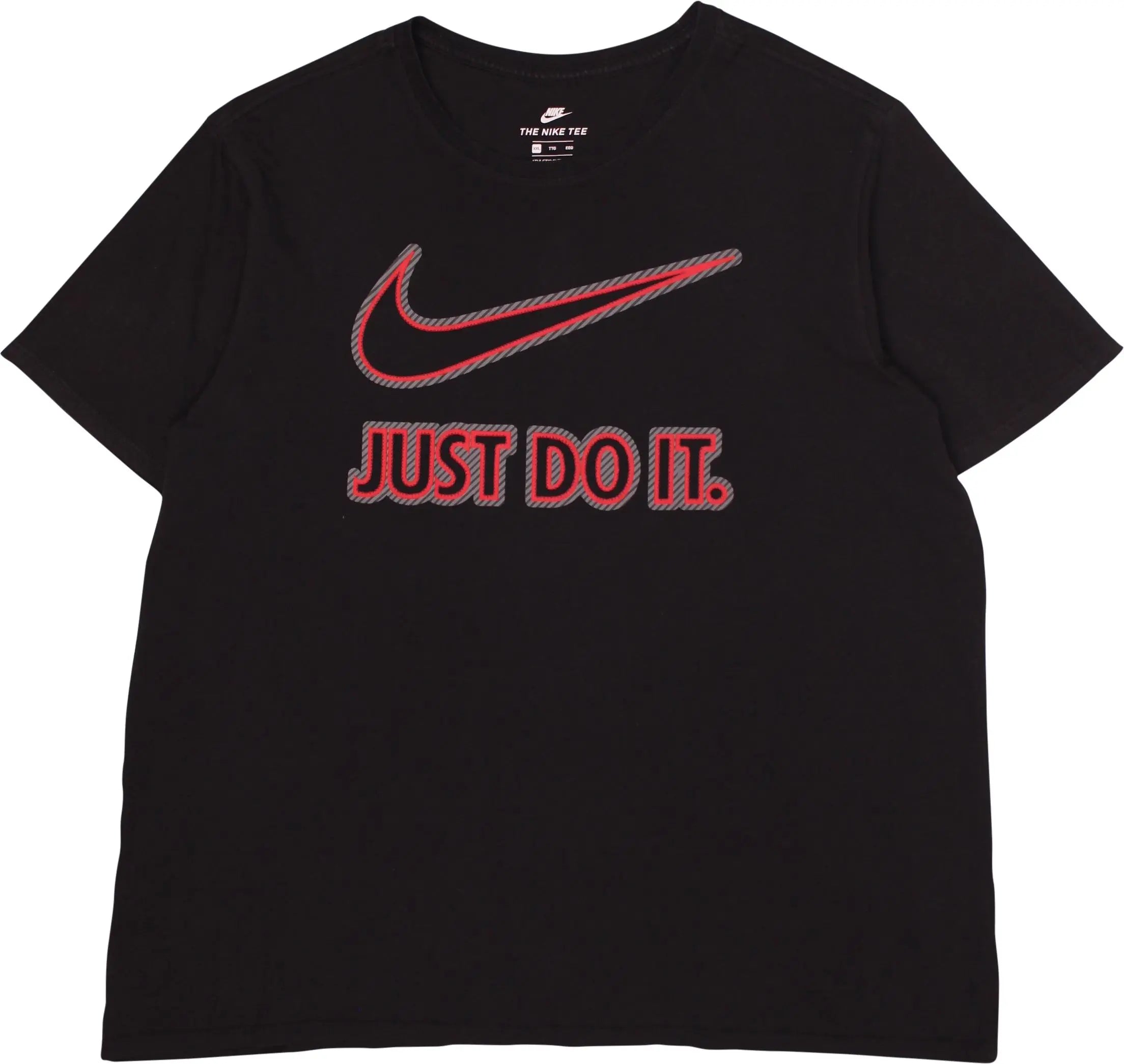 Nike - Black T-shirt by Nike- ThriftTale.com - Vintage and second handclothing