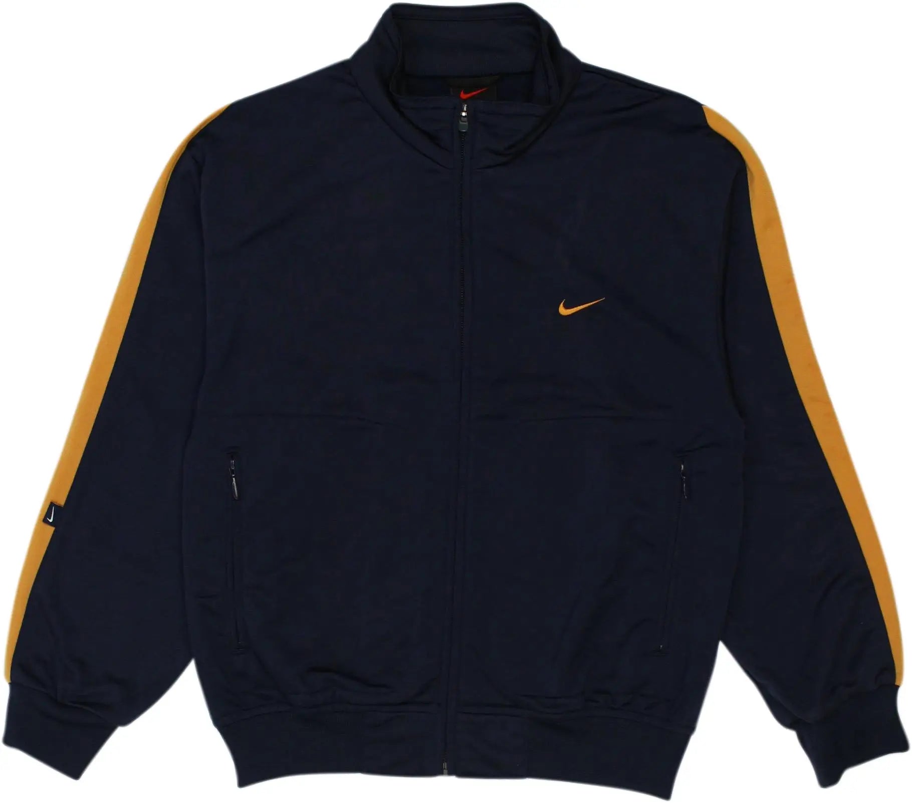 Nike - Blue Track Jacket by Nike- ThriftTale.com - Vintage and second handclothing