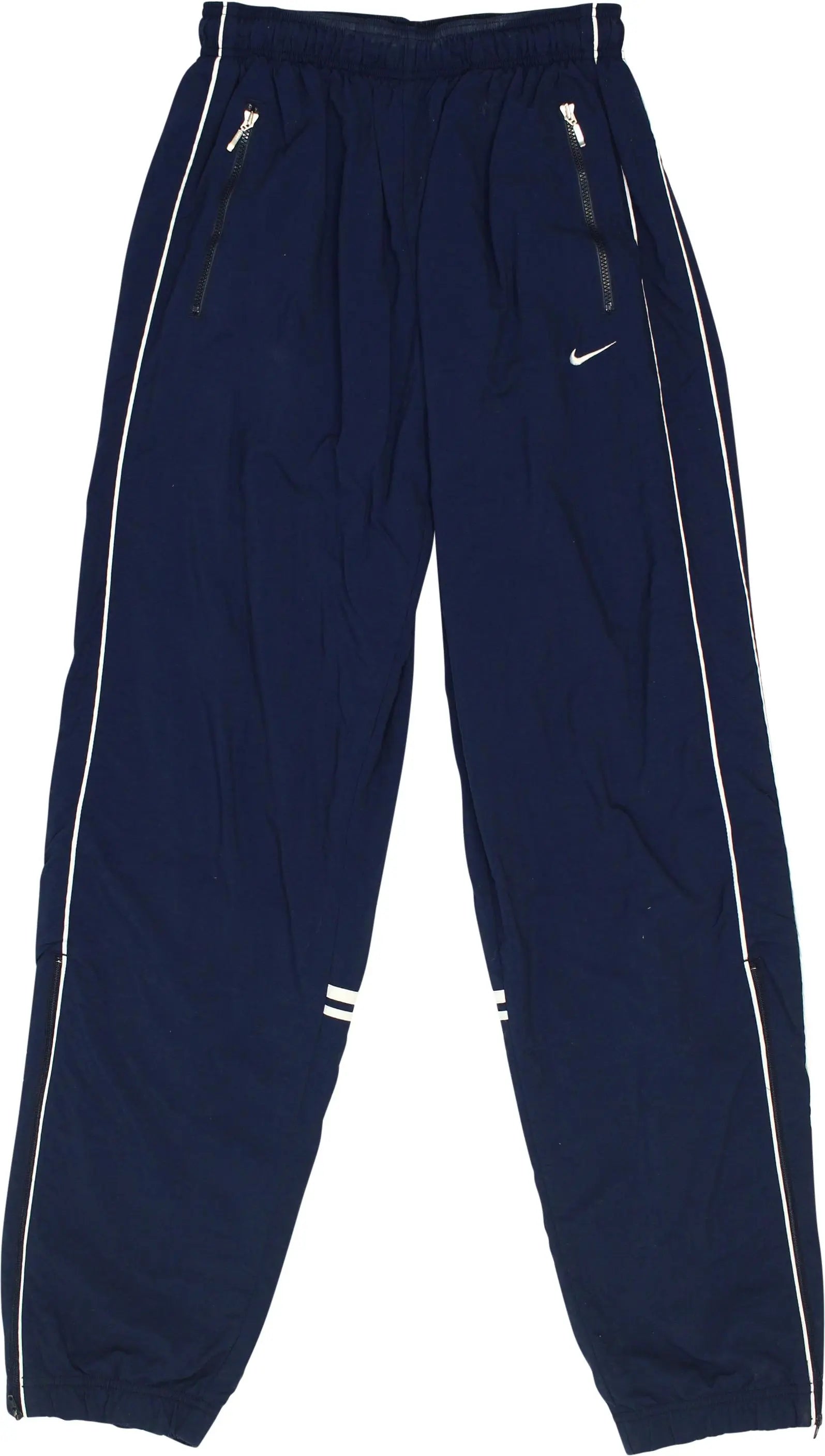 Nike - Blue Track Pants- ThriftTale.com - Vintage and second handclothing