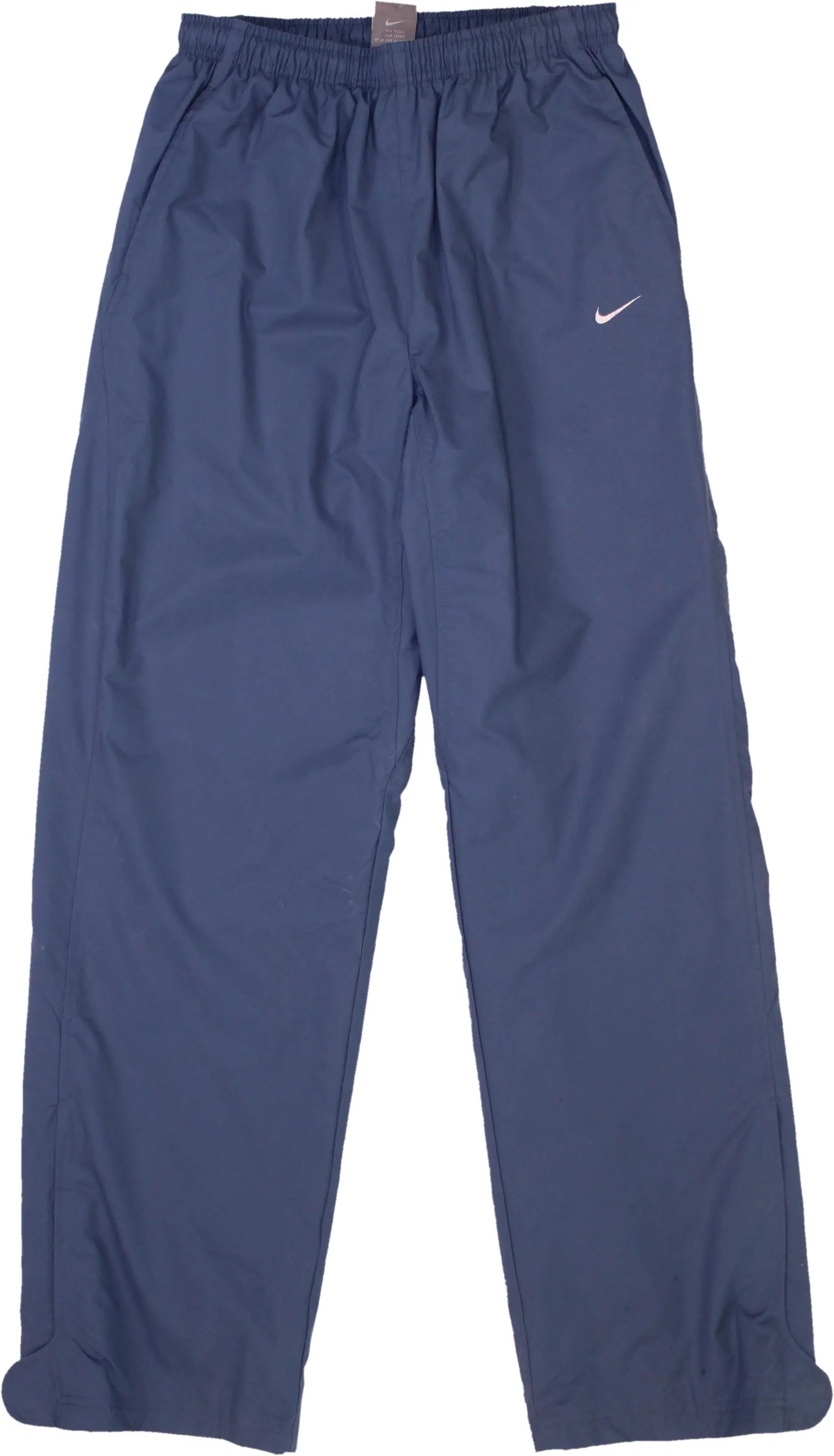 Nike - Blue Track Pants by Nike- ThriftTale.com - Vintage and second handclothing