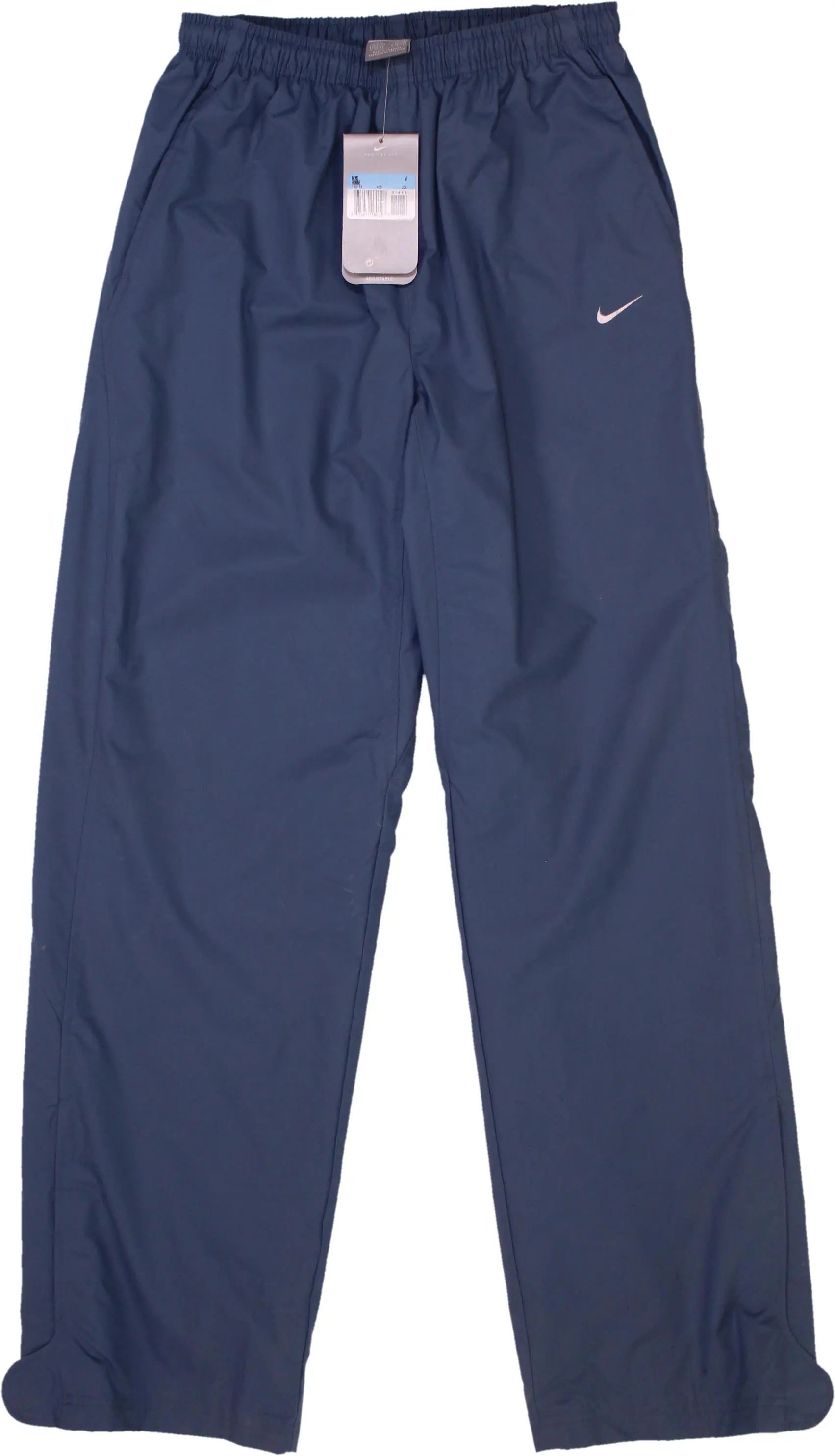 Nike - Blue Track Pants by Nike- ThriftTale.com - Vintage and second handclothing