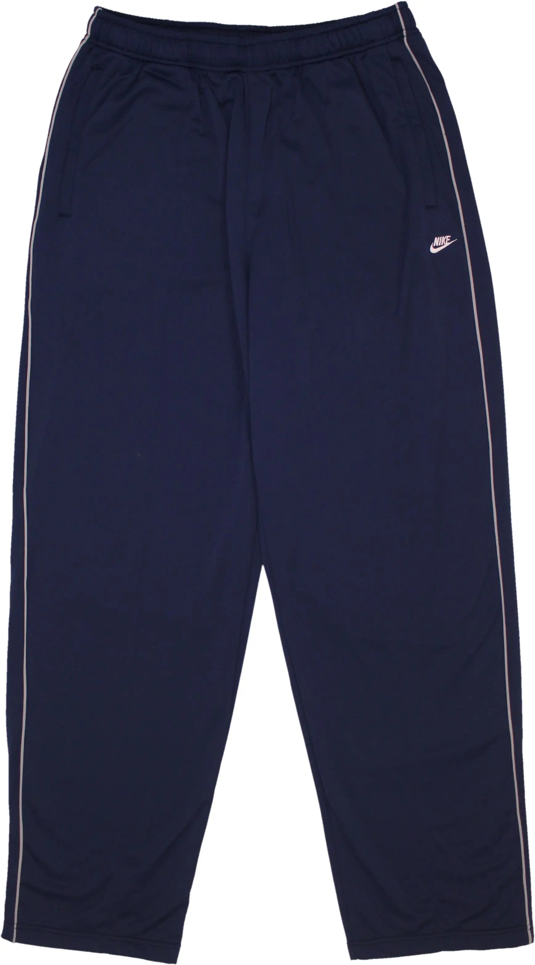 Nike - Blue Trackpants by Nike- ThriftTale.com - Vintage and second handclothing