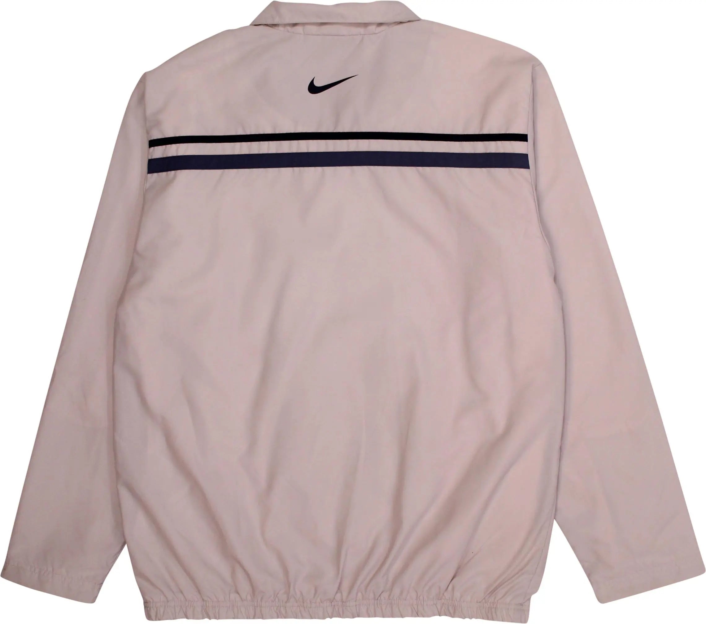 Nike - Cream Jacket by Nike- ThriftTale.com - Vintage and second handclothing