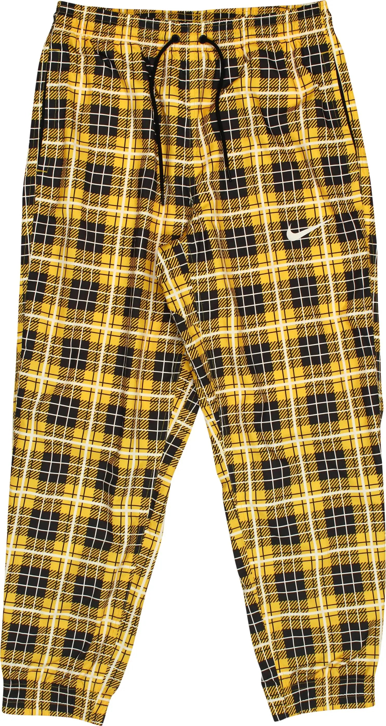 Nike - Nike Checked Track Pants- ThriftTale.com - Vintage and second handclothing