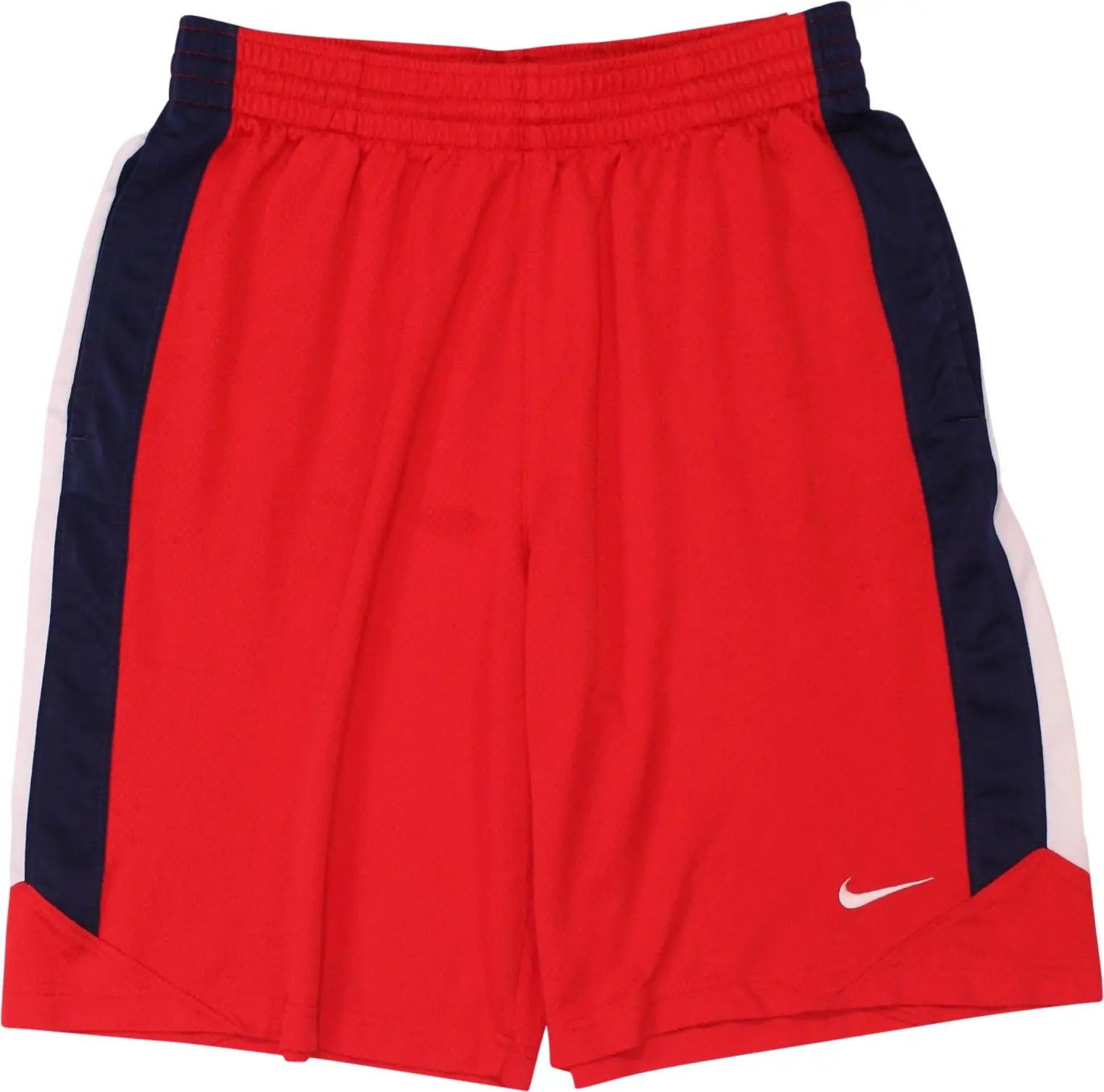 Nike - Red Training Shorts by Nike- ThriftTale.com - Vintage and second handclothing