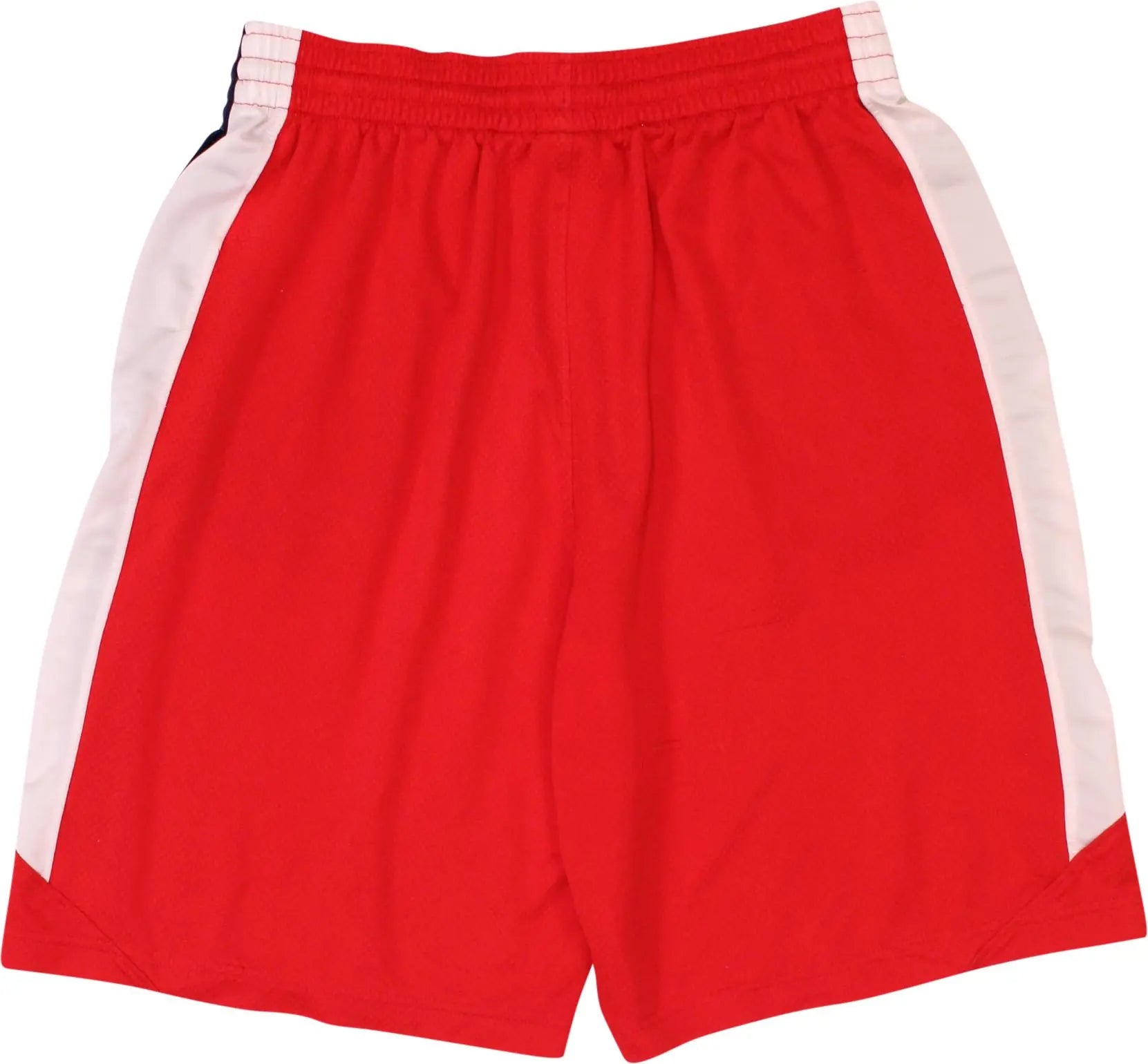 Nike - Red Training Shorts by Nike- ThriftTale.com - Vintage and second handclothing