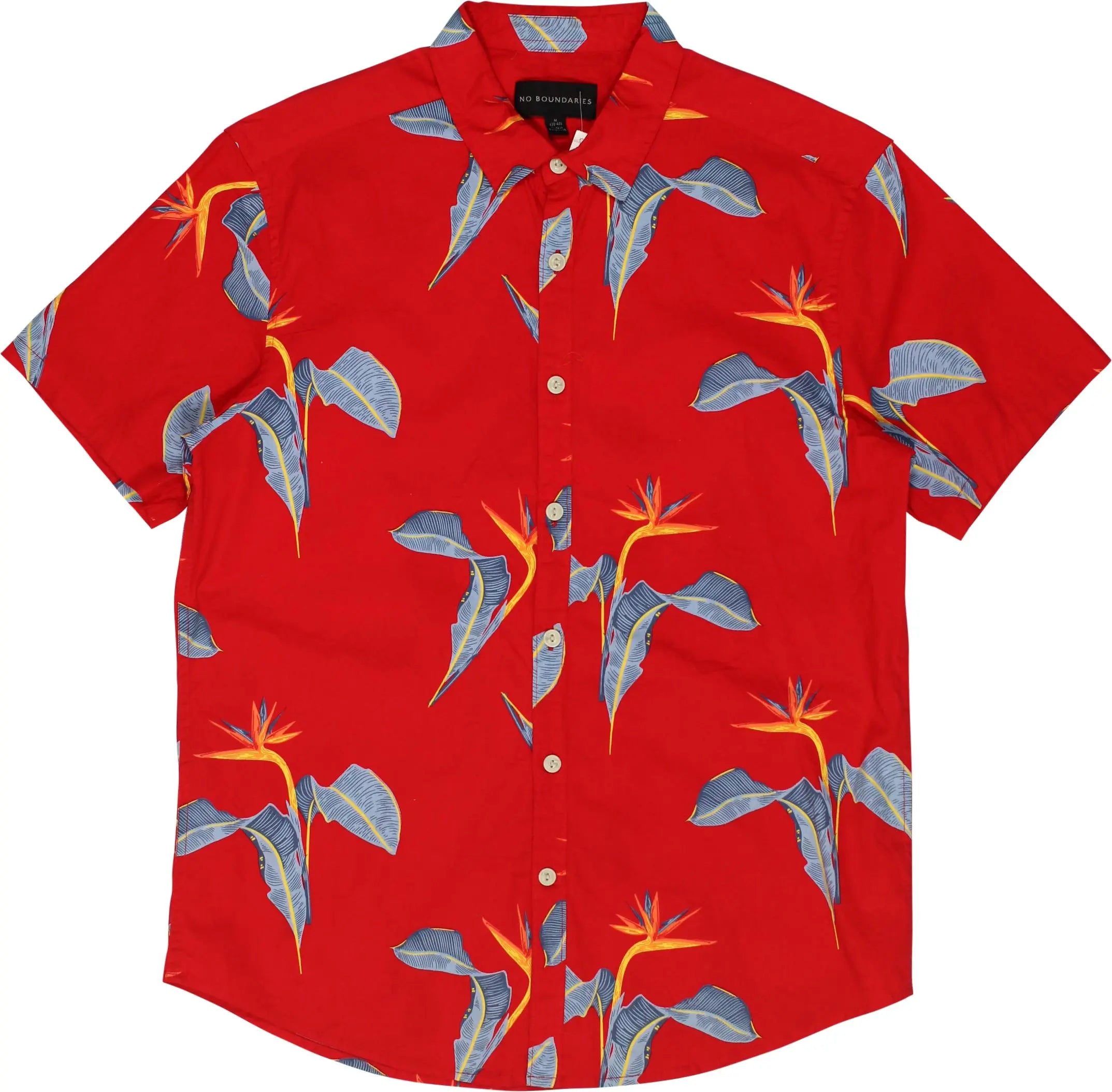 No Boundaries - Hawaiian Shirt- ThriftTale.com - Vintage and second handclothing
