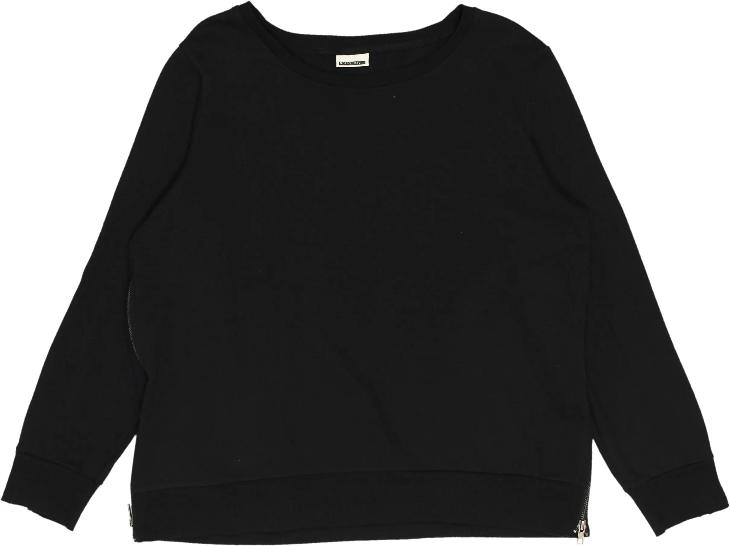 Noisy May - Black Sweater- ThriftTale.com - Vintage and second handclothing