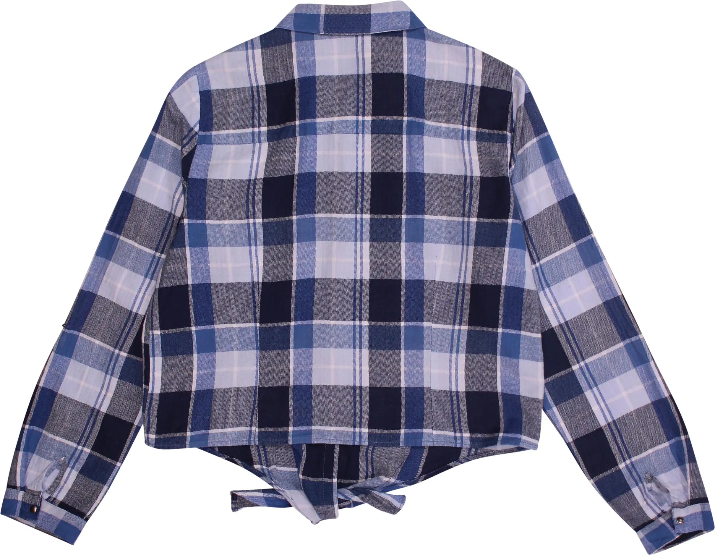 Noisy May - Flannel Checked Shirt- ThriftTale.com - Vintage and second handclothing
