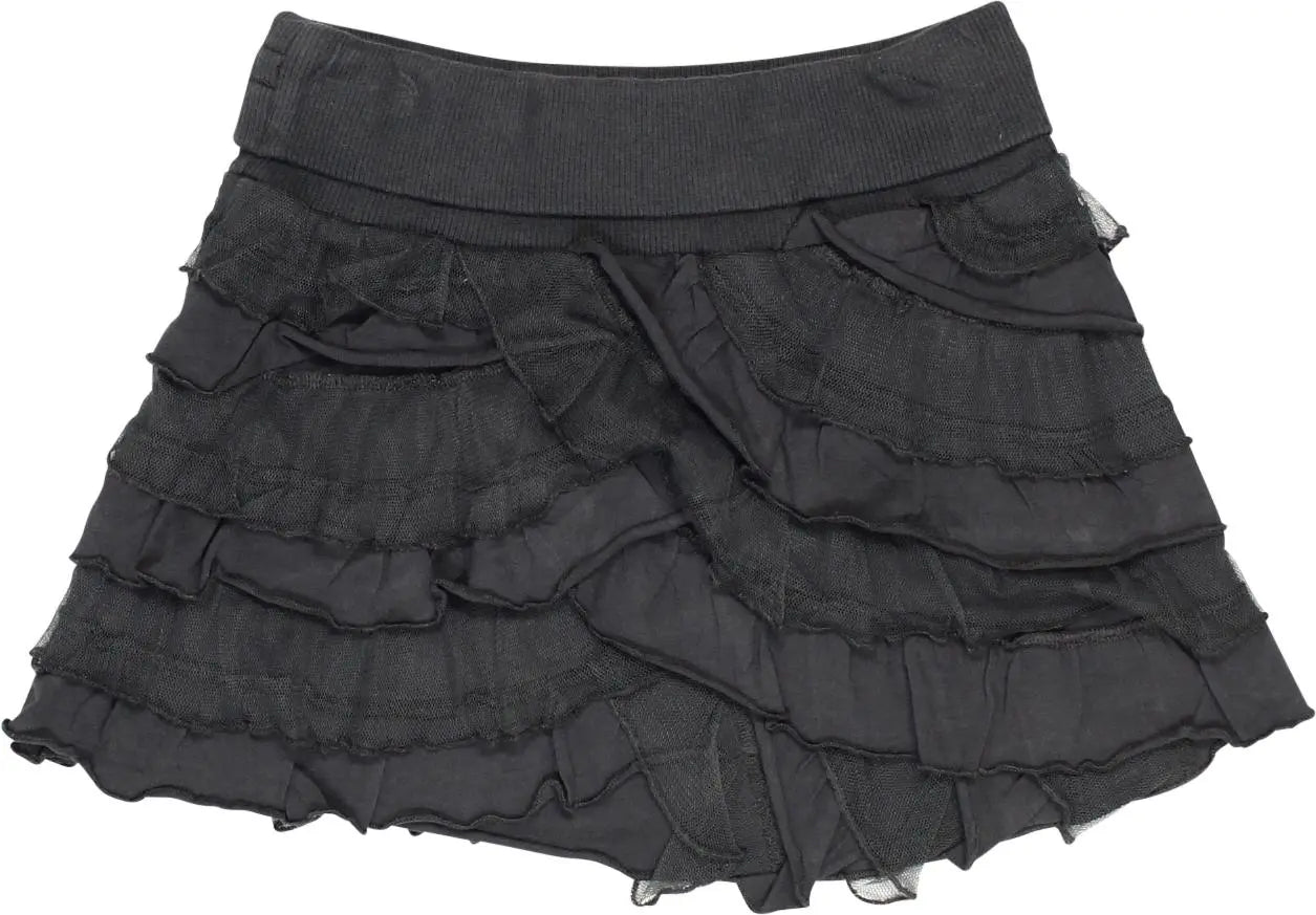 Nono - Ruffle Skirt- ThriftTale.com - Vintage and second handclothing