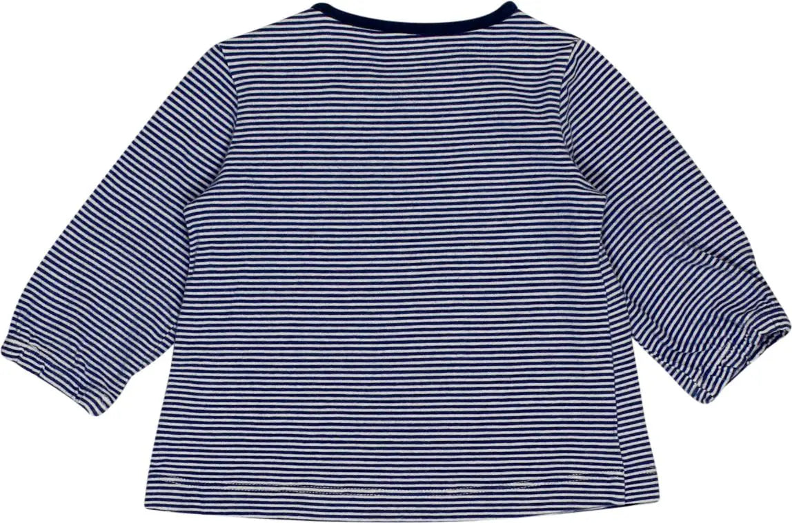 Noppies - Striped Long Sleeve T-shirt- ThriftTale.com - Vintage and second handclothing