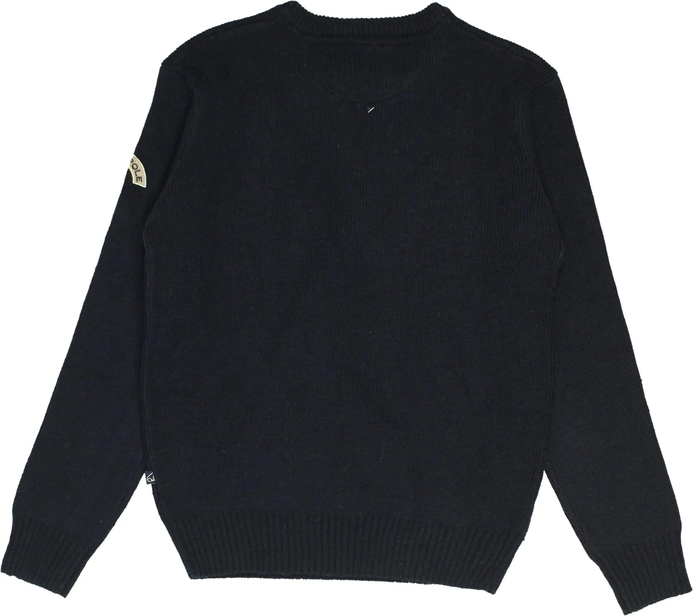 North Pole Sailing Academy - Wool Blend Sailing Jumper- ThriftTale.com - Vintage and second handclothing