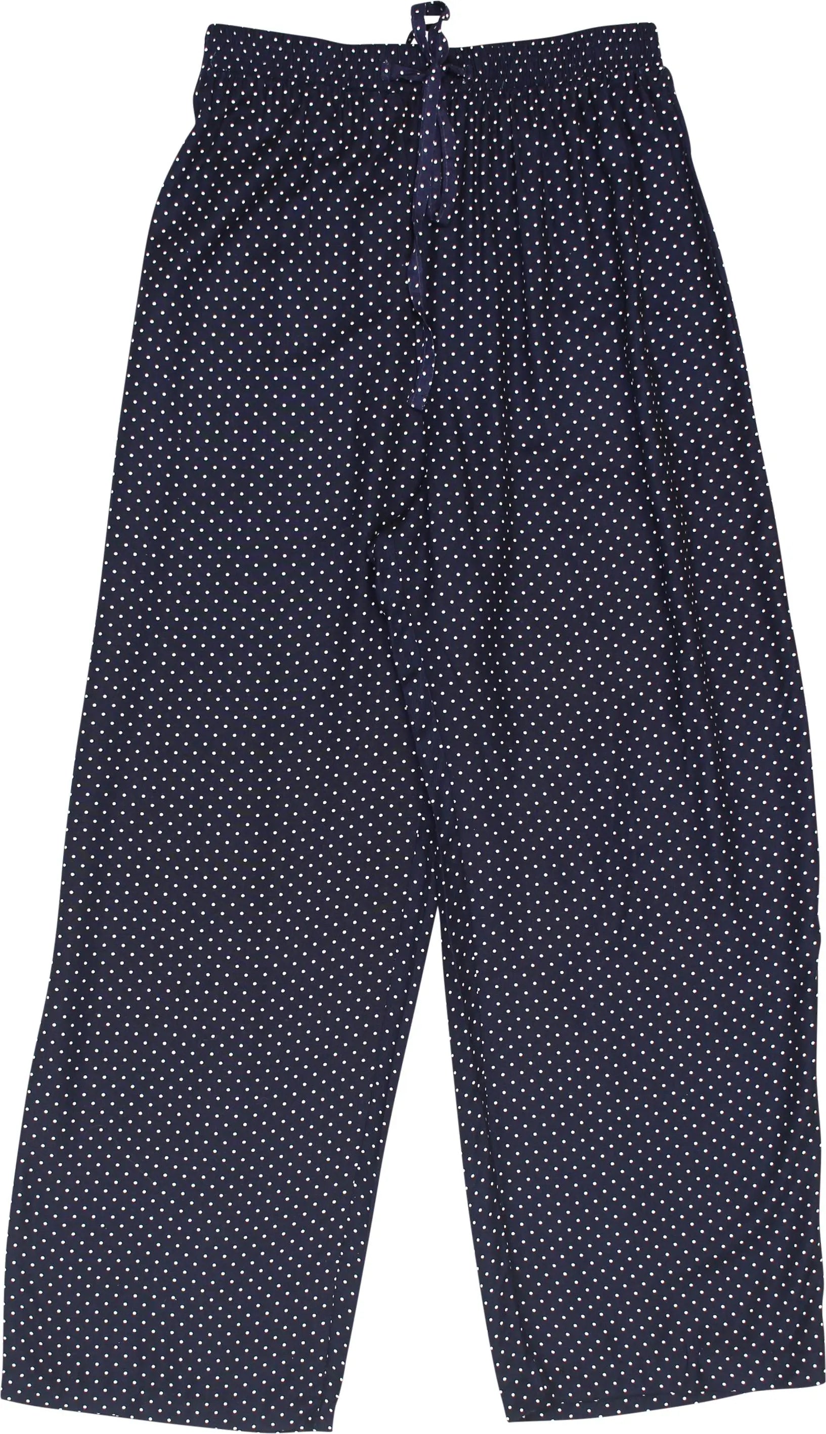 Norton McNaughton - 90s Trousers with Polka Dot Print- ThriftTale.com - Vintage and second handclothing