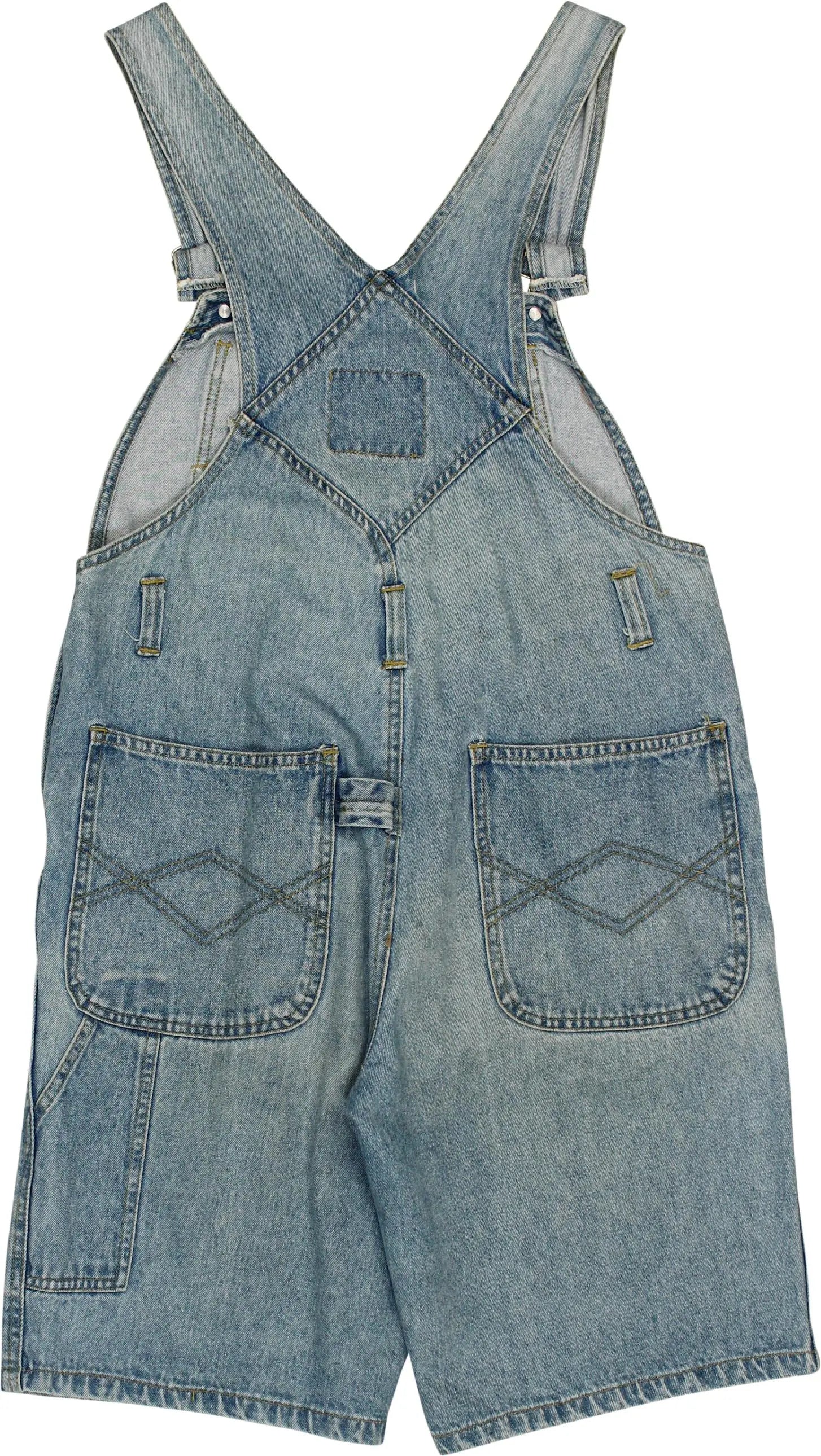 Not so Normal - 90s Short Denim Overall- ThriftTale.com - Vintage and second handclothing