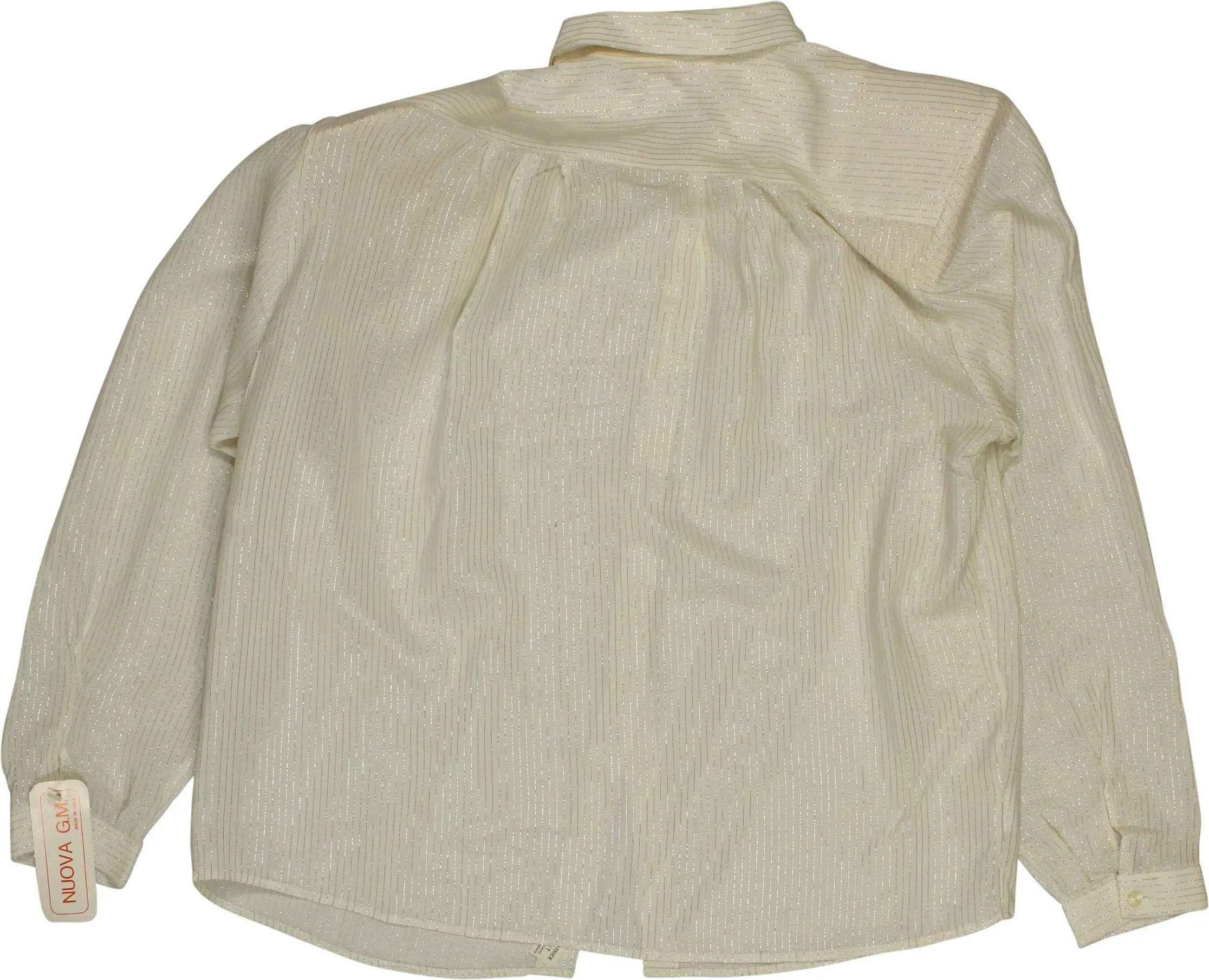Nuova G.M. - 80s Blouse- ThriftTale.com - Vintage and second handclothing