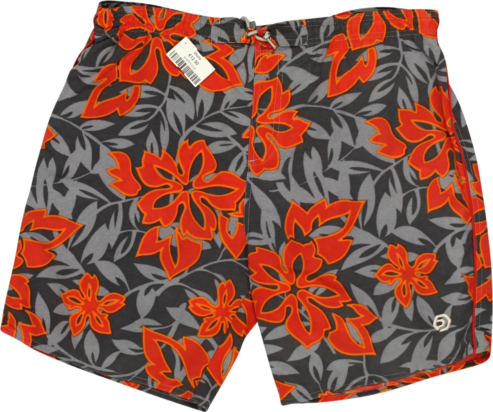 OP - Hawaiian Swim Shorts- ThriftTale.com - Vintage and second handclothing