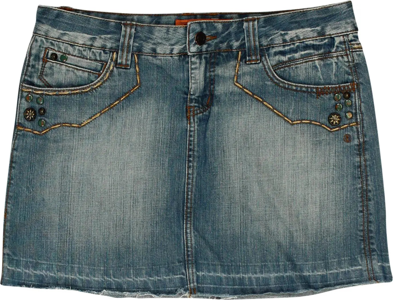 Object - Denim Skirt- ThriftTale.com - Vintage and second handclothing