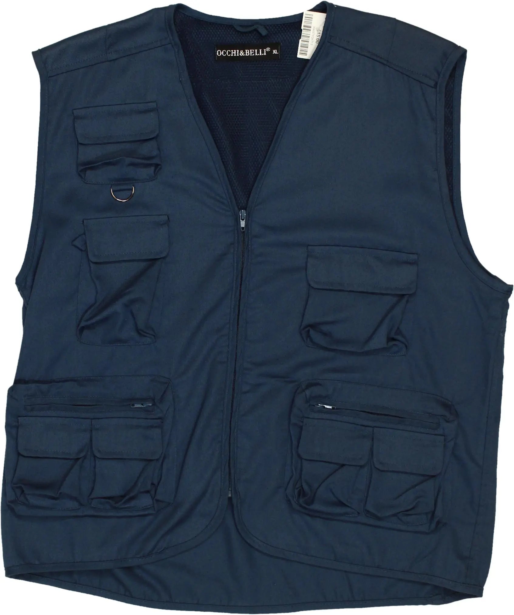 Occhi & Belli - Utility Waistcoat- ThriftTale.com - Vintage and second handclothing