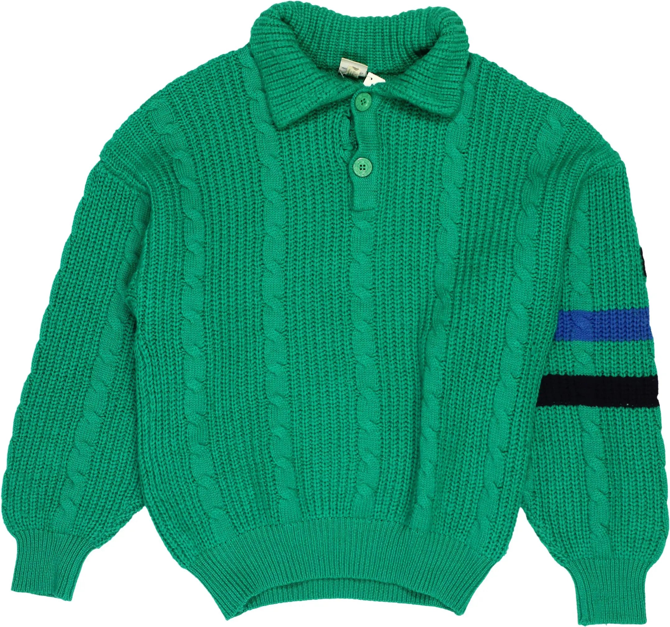 Ocean Star - Wool Jumper- ThriftTale.com - Vintage and second handclothing