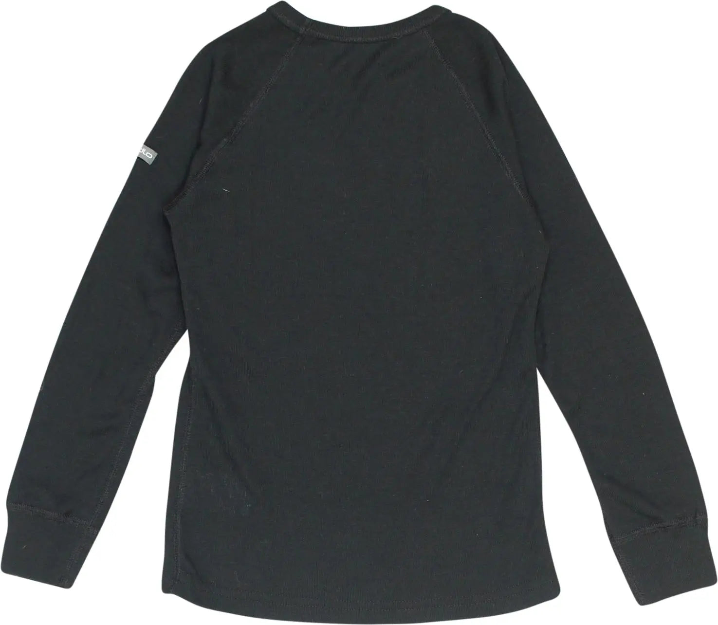 Odlo - Black Long Sleeve Shirt- ThriftTale.com - Vintage and second handclothing