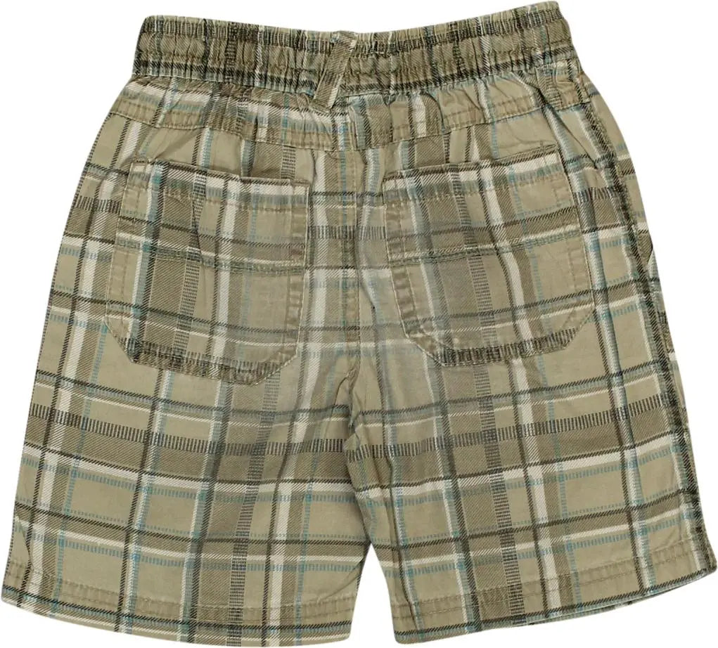 Okay - Checkered Shorts- ThriftTale.com - Vintage and second handclothing