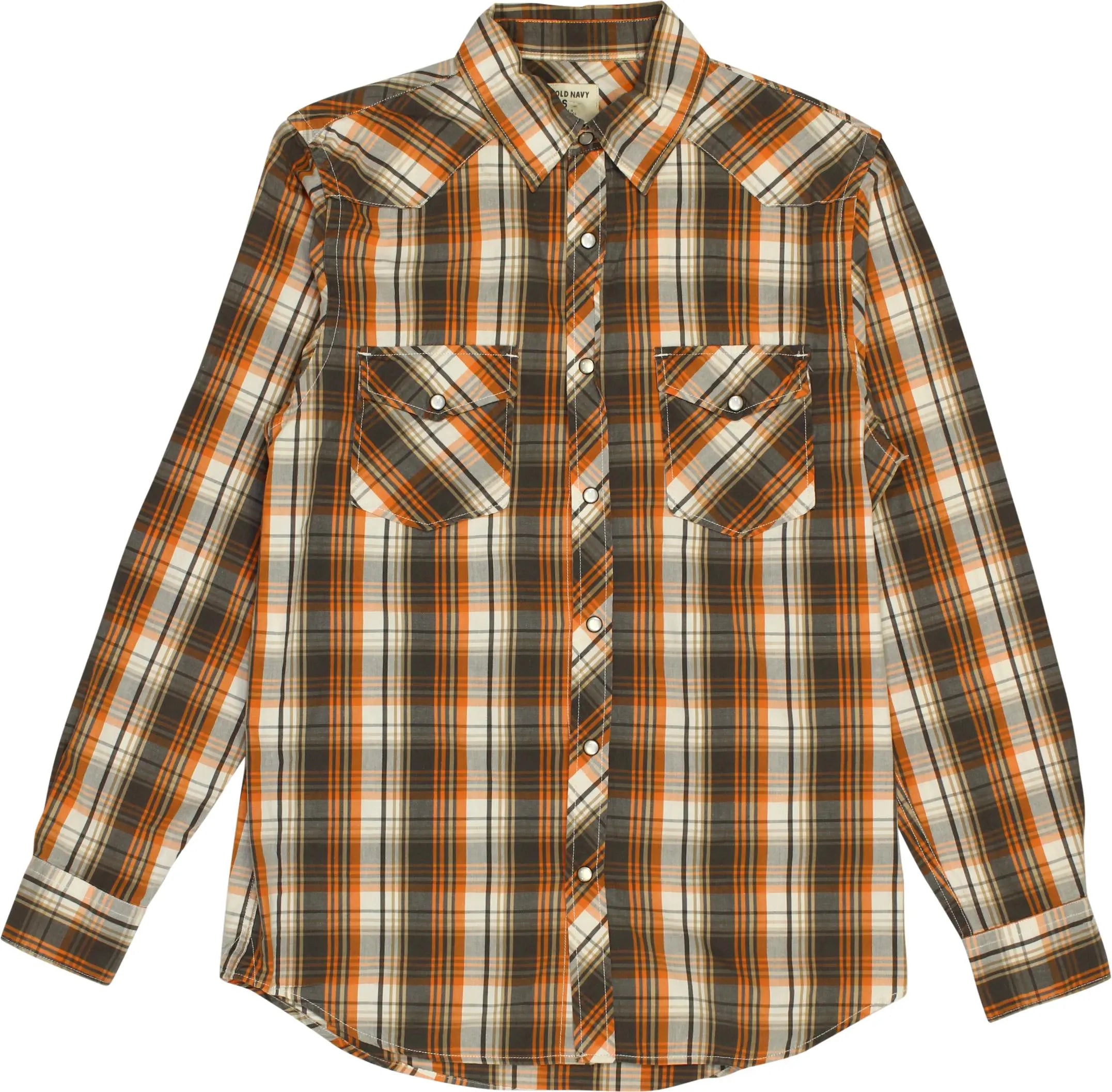 Old Navy - Checked Shirt- ThriftTale.com - Vintage and second handclothing