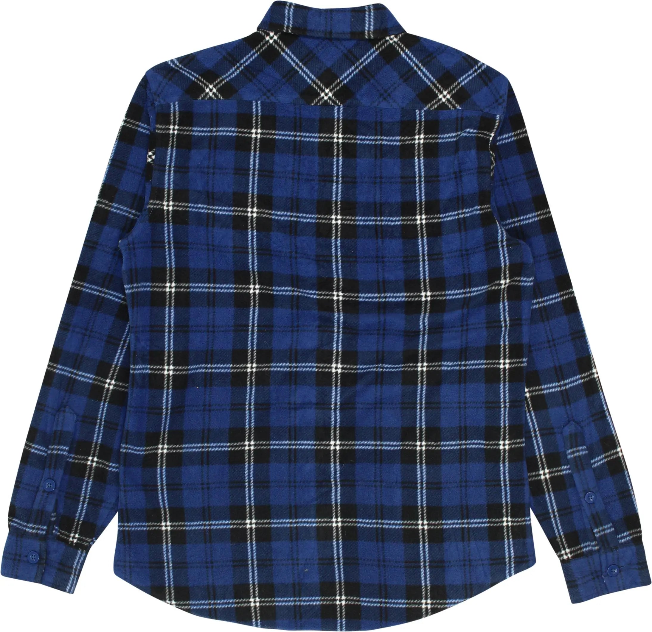Old Navy - Checkered Fleece Shirt- ThriftTale.com - Vintage and second handclothing