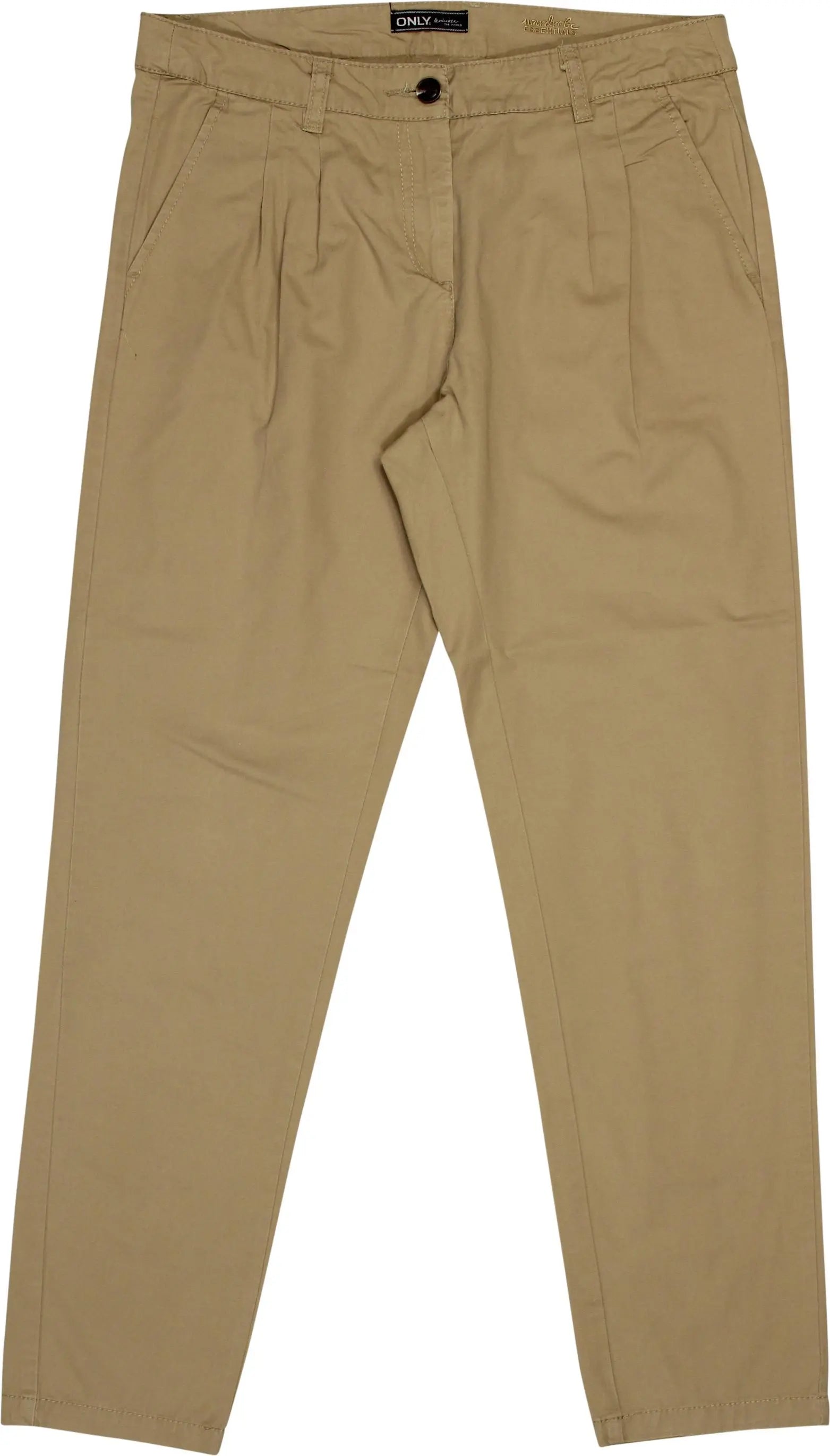 Only - Beige Chino- ThriftTale.com - Vintage and second handclothing