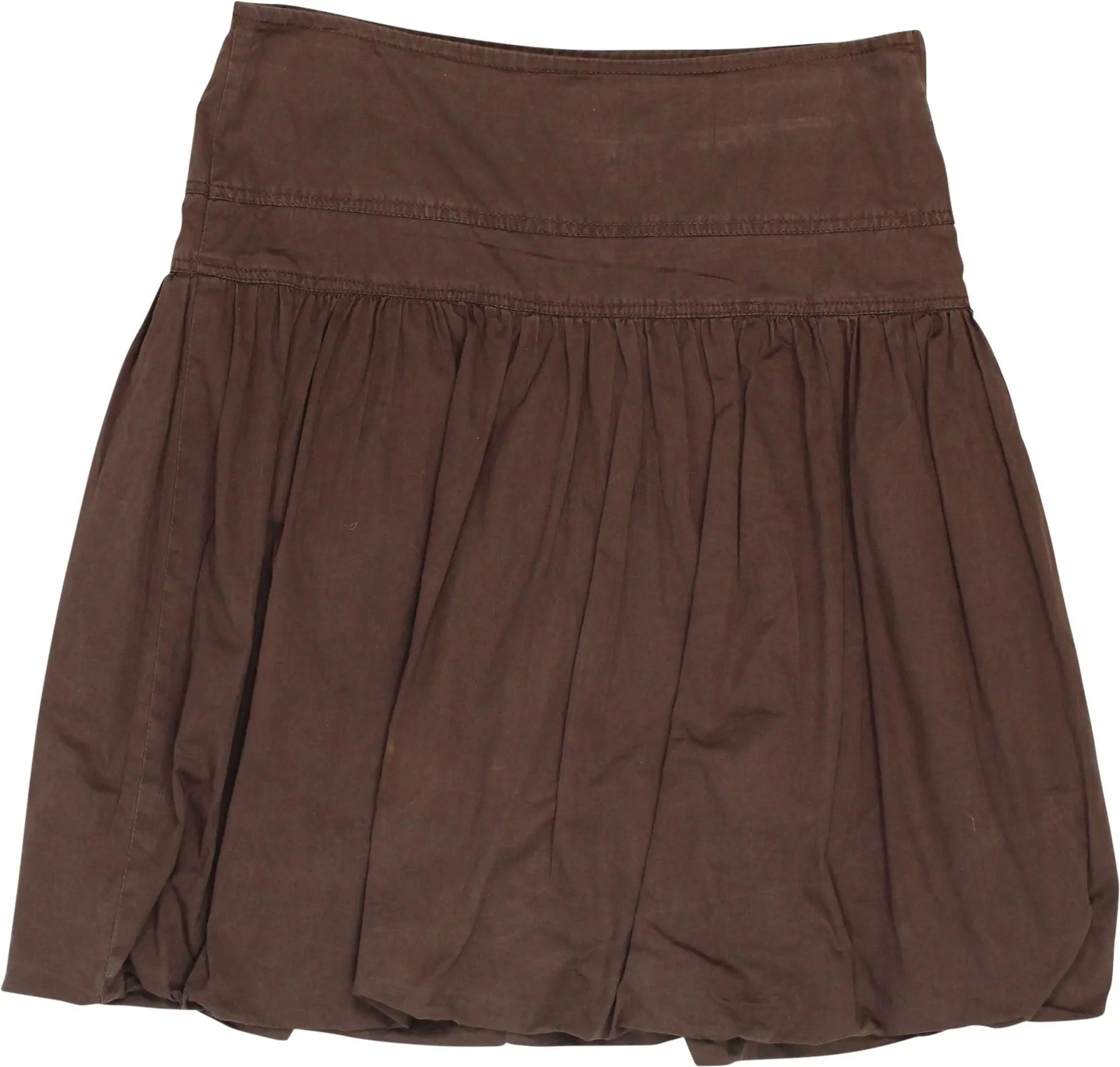 Only - Brown Skirt- ThriftTale.com - Vintage and second handclothing
