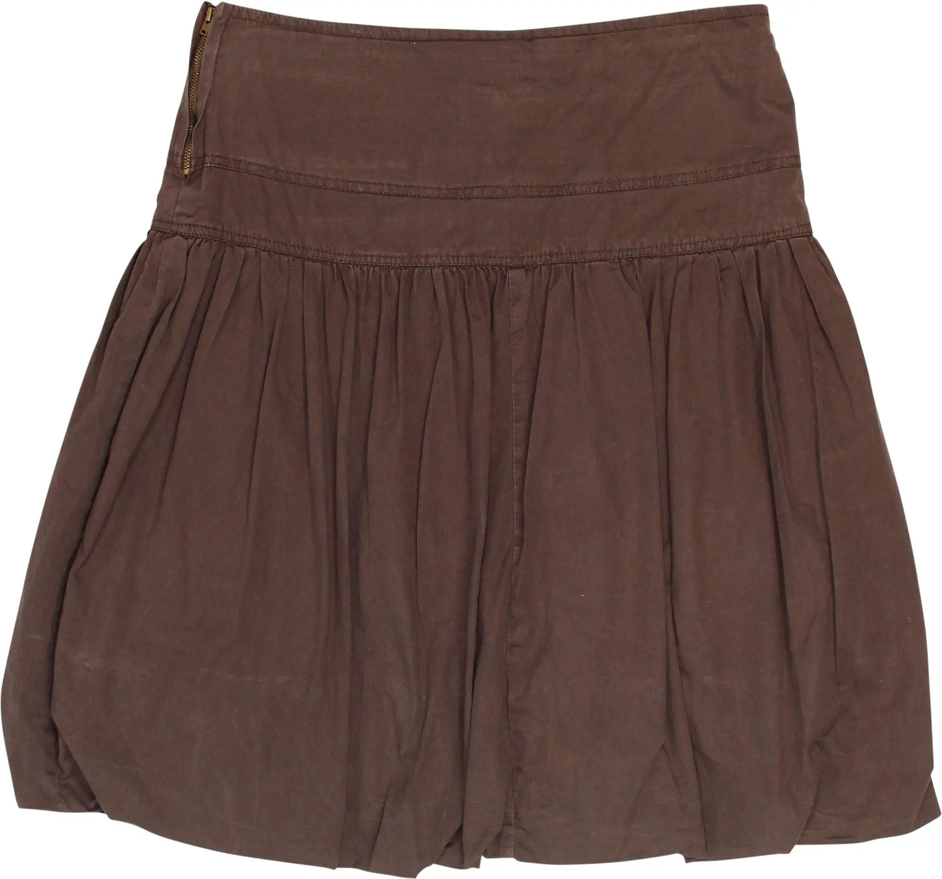 Only - Brown Skirt- ThriftTale.com - Vintage and second handclothing