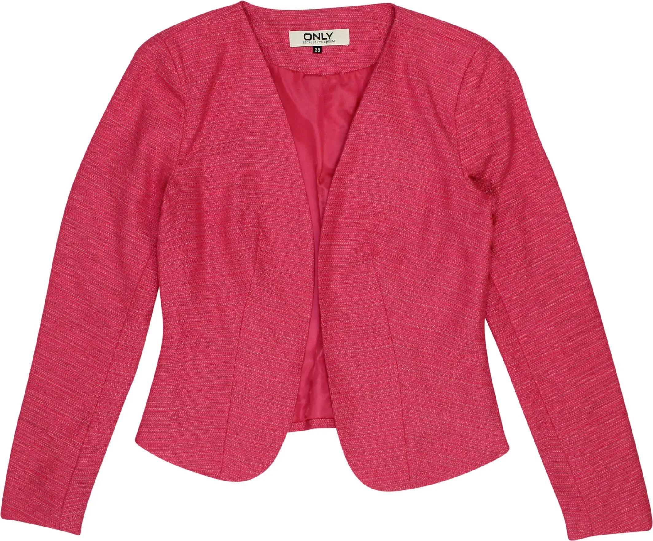 Only - Pink Jacket- ThriftTale.com - Vintage and second handclothing