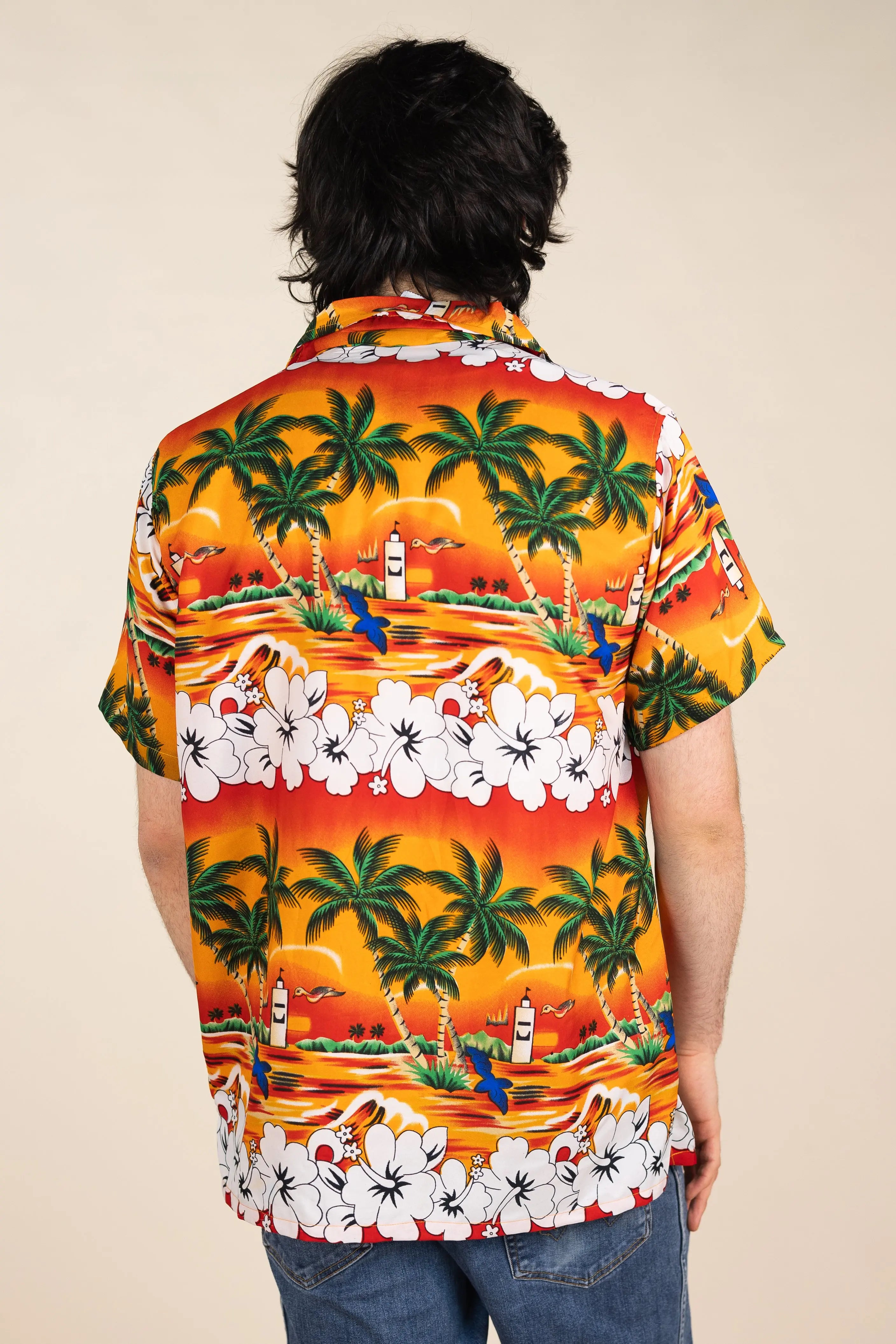 Onshore - Hawaiian Shirt- ThriftTale.com - Vintage and second handclothing