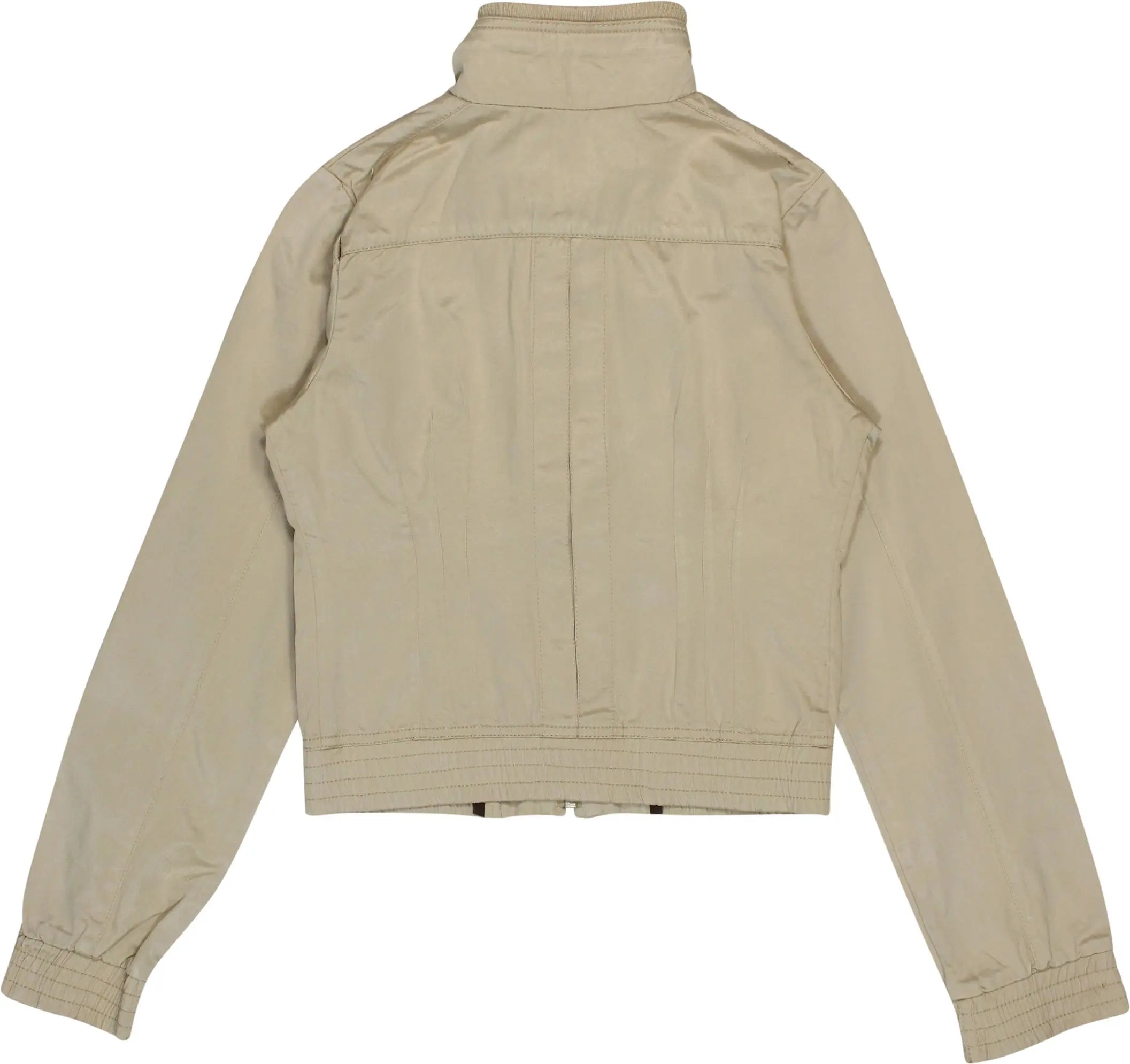 Opcao - Beige Jacket- ThriftTale.com - Vintage and second handclothing