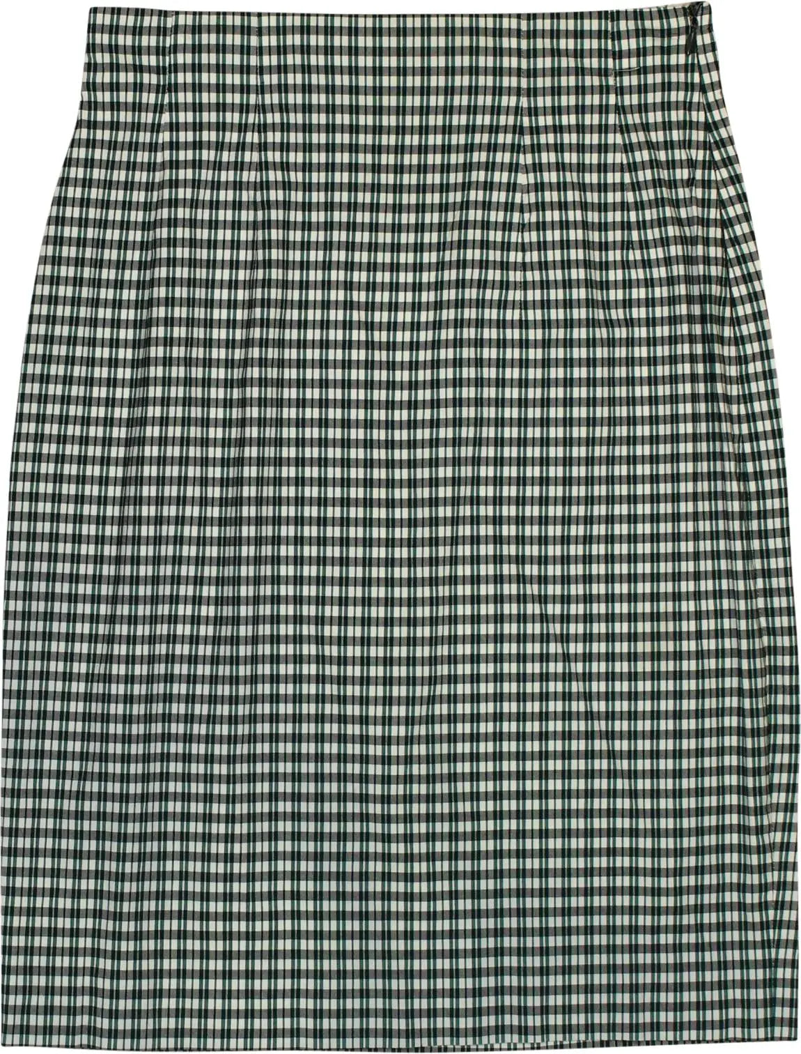 Orwell - Checkered pencil skirt- ThriftTale.com - Vintage and second handclothing