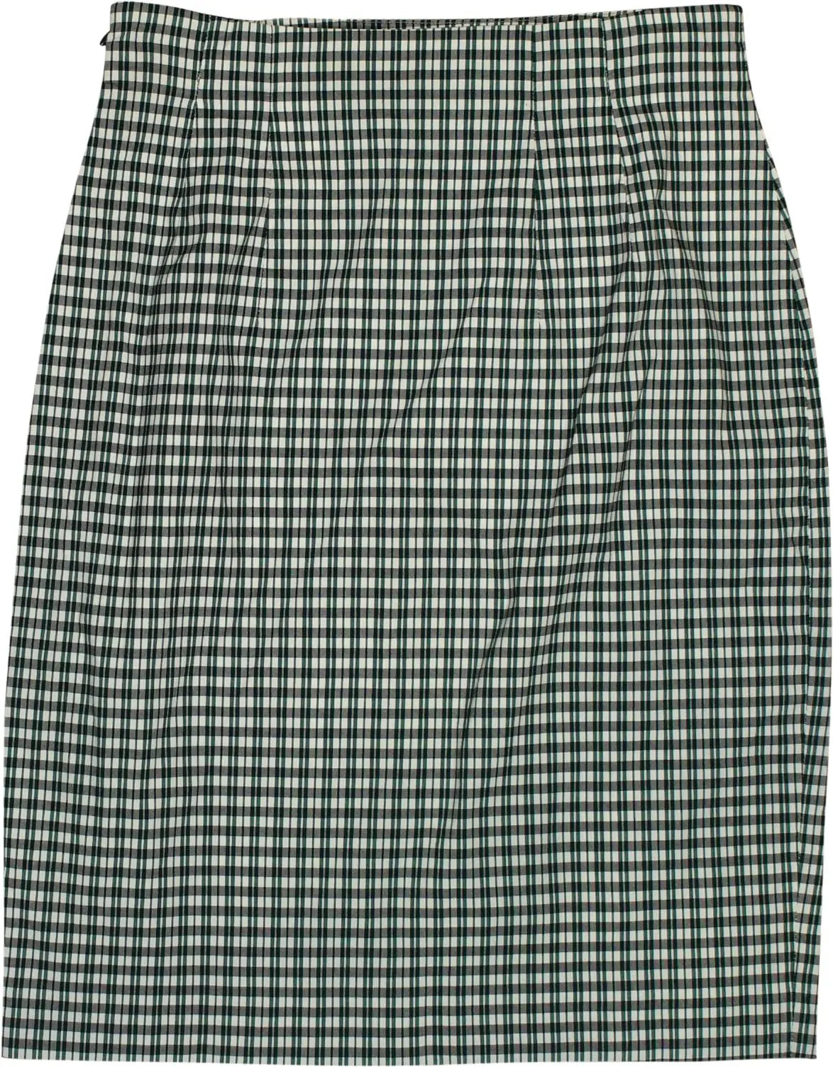 Orwell - Checkered pencil skirt- ThriftTale.com - Vintage and second handclothing