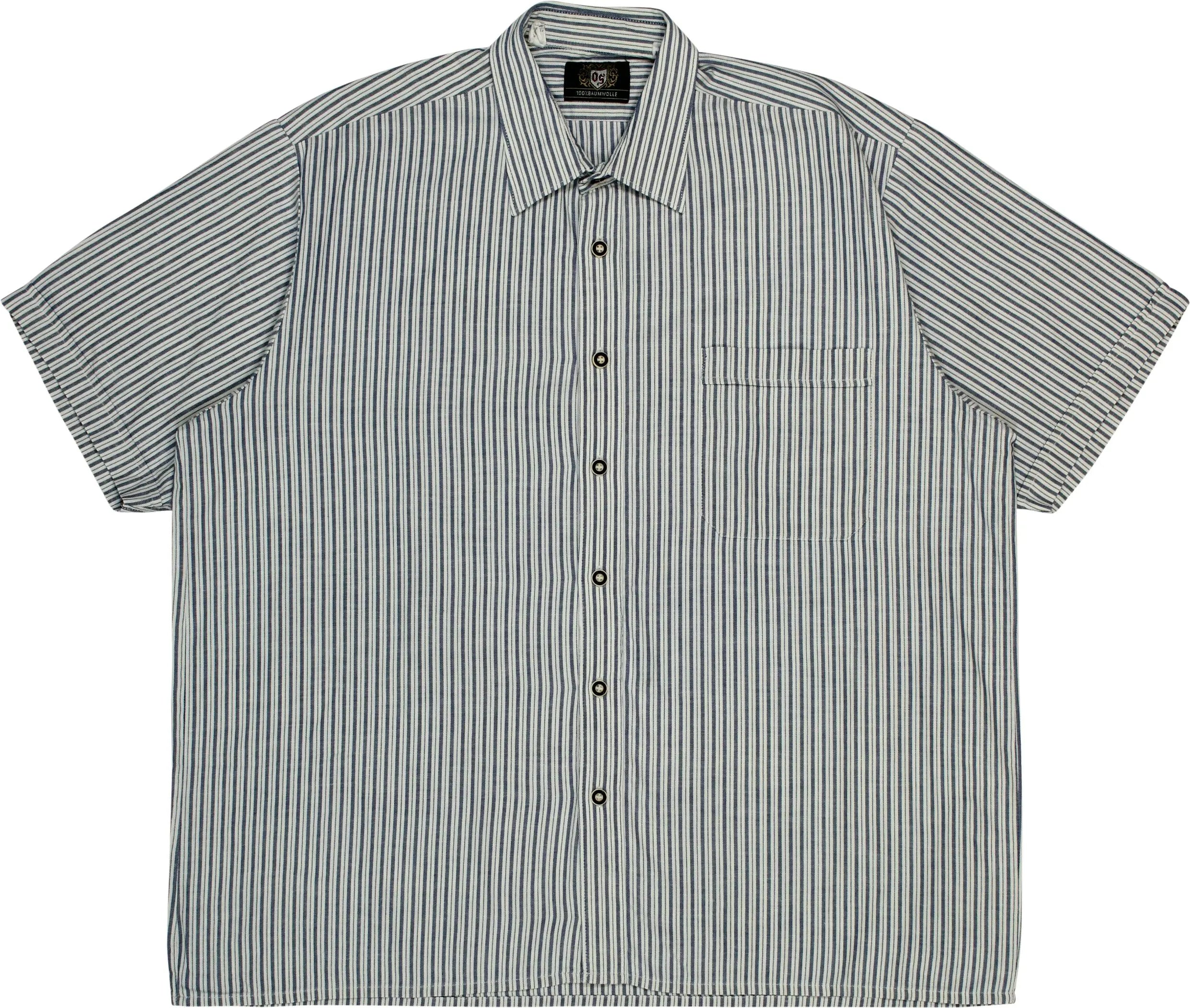 Os - Vintage Striped Short Sleeve Shirt- ThriftTale.com - Vintage and second handclothing