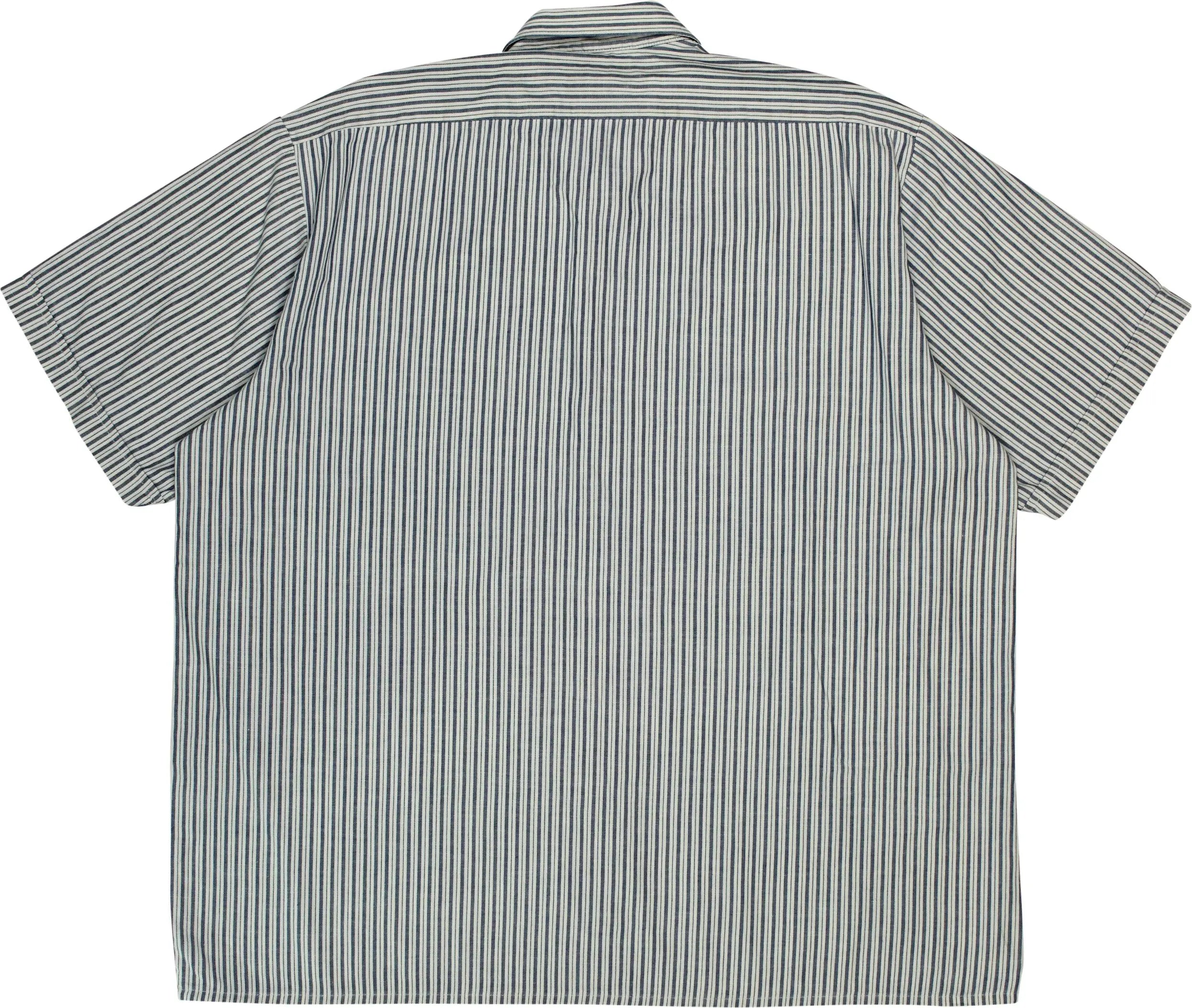 Os - Vintage Striped Short Sleeve Shirt- ThriftTale.com - Vintage and second handclothing