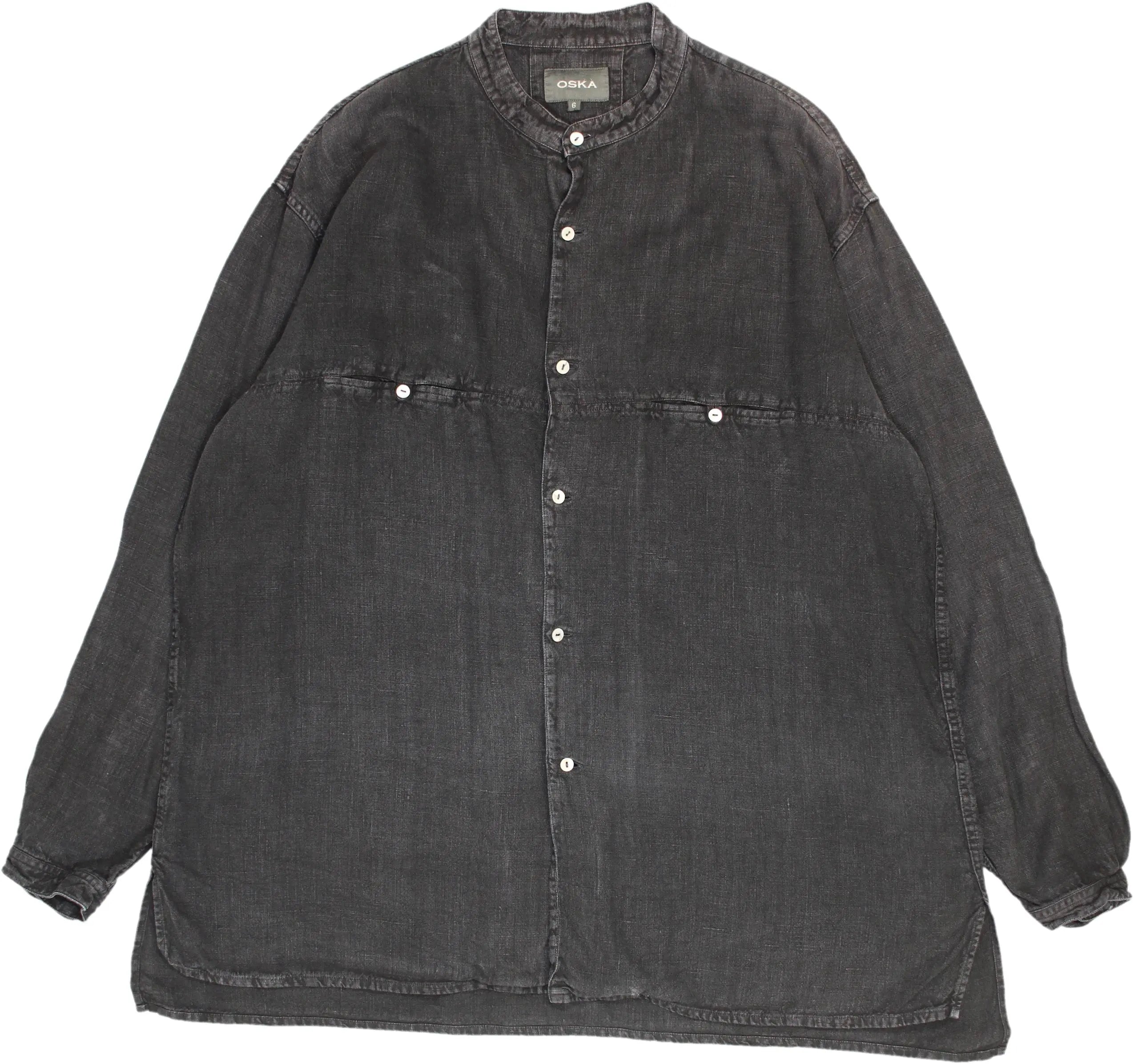 Oska - Denim Shirt- ThriftTale.com - Vintage and second handclothing