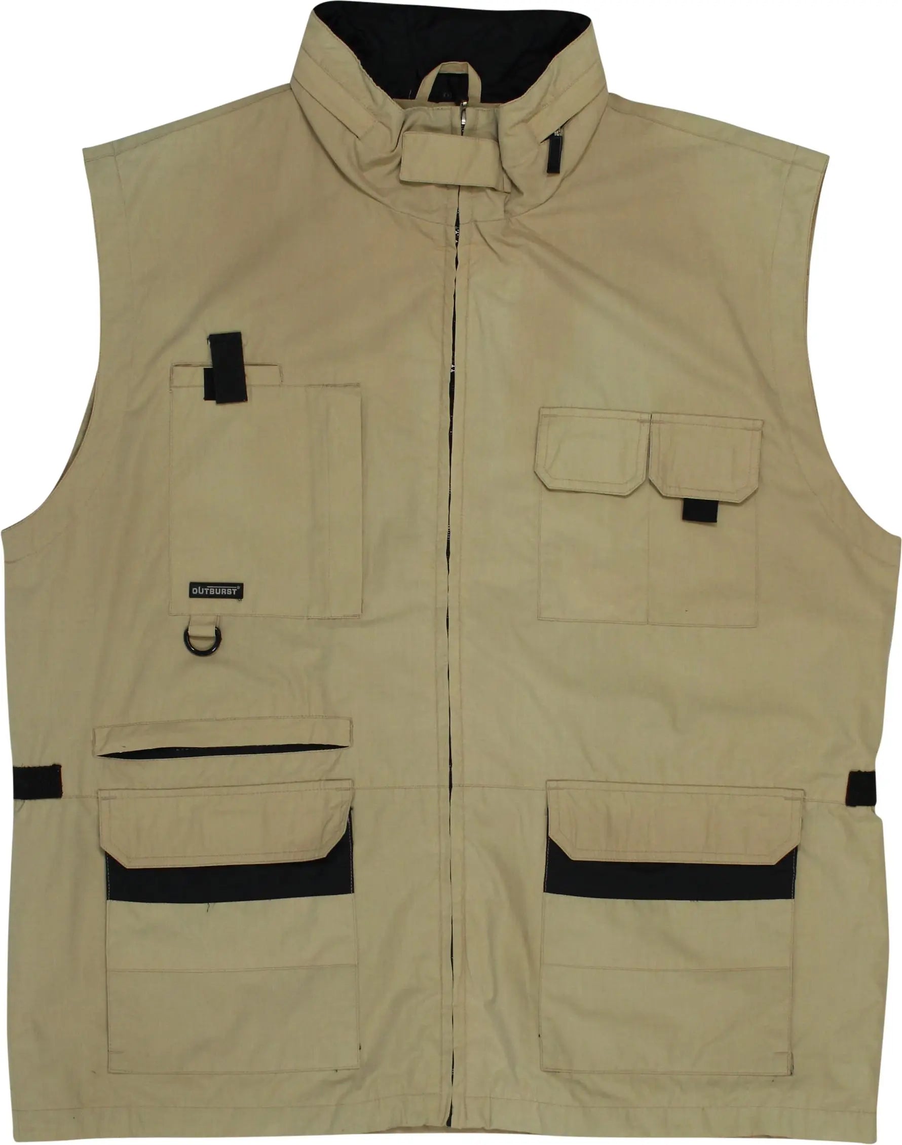 Outburst - 00s Utility Vest- ThriftTale.com - Vintage and second handclothing