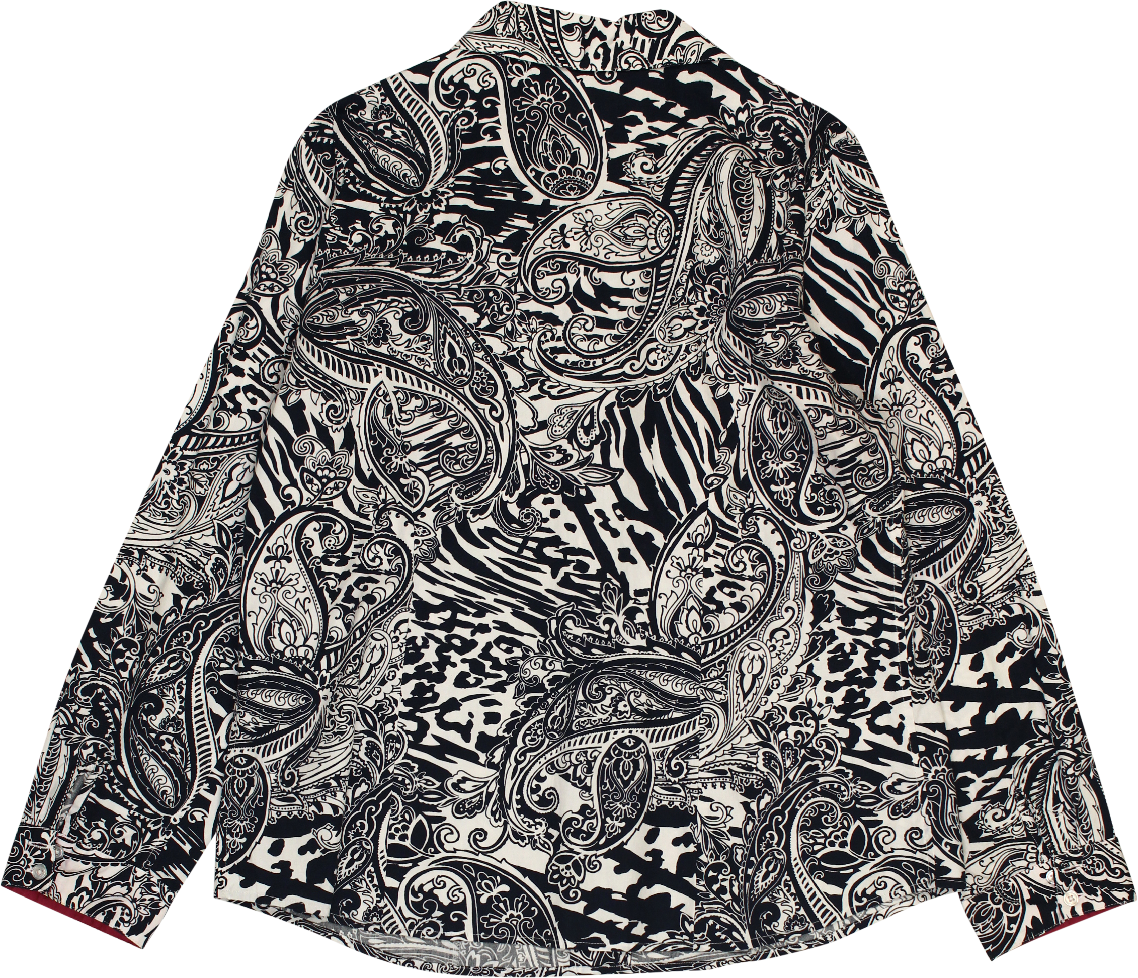 Christopher & Banks - Paisley Shirt- ThriftTale.com - Vintage and second handclothing
