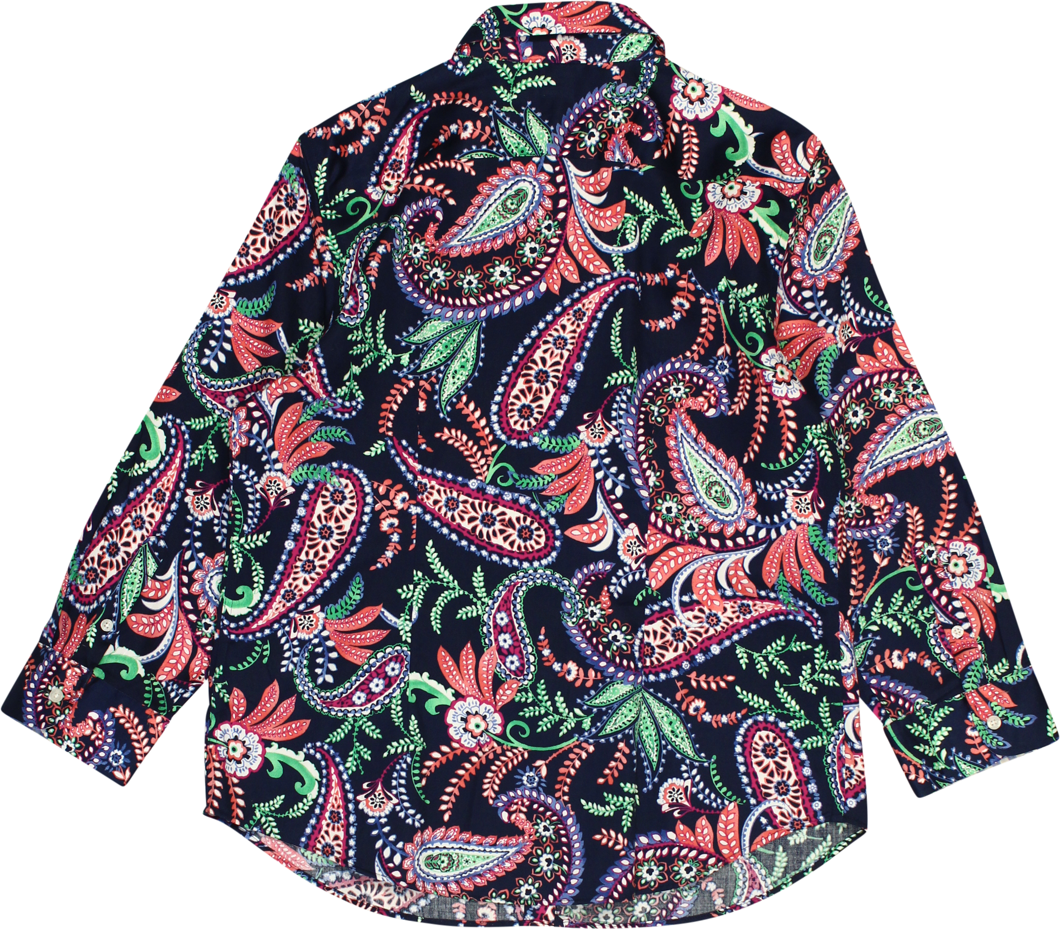 Chaps - Colored Paisley Shirt- ThriftTale.com - Vintage and second handclothing