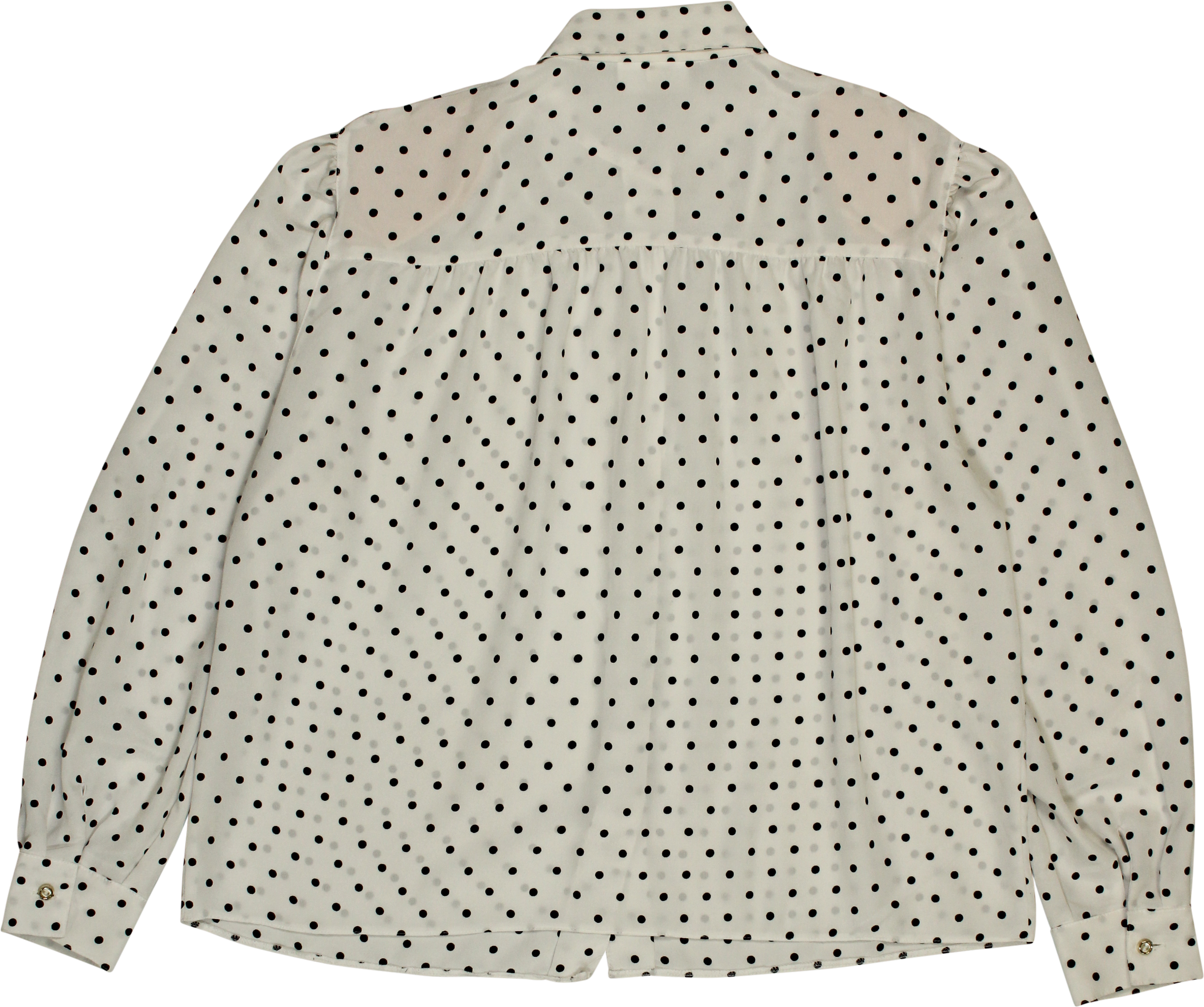 Jeunesse - 80's Polkadot Shirt- ThriftTale.com - Vintage and second handclothing