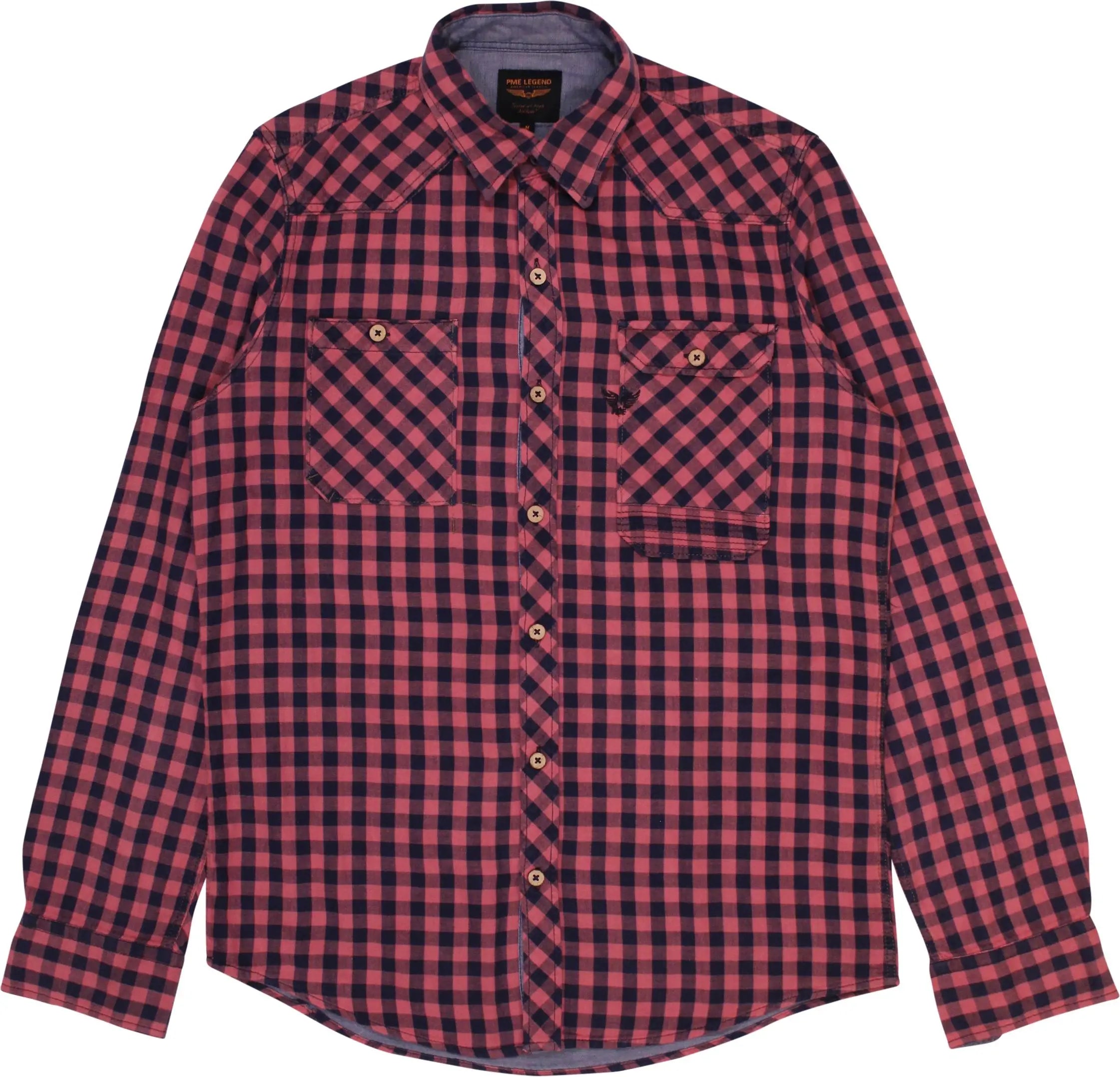PME Legend - Checked Shirt- ThriftTale.com - Vintage and second handclothing