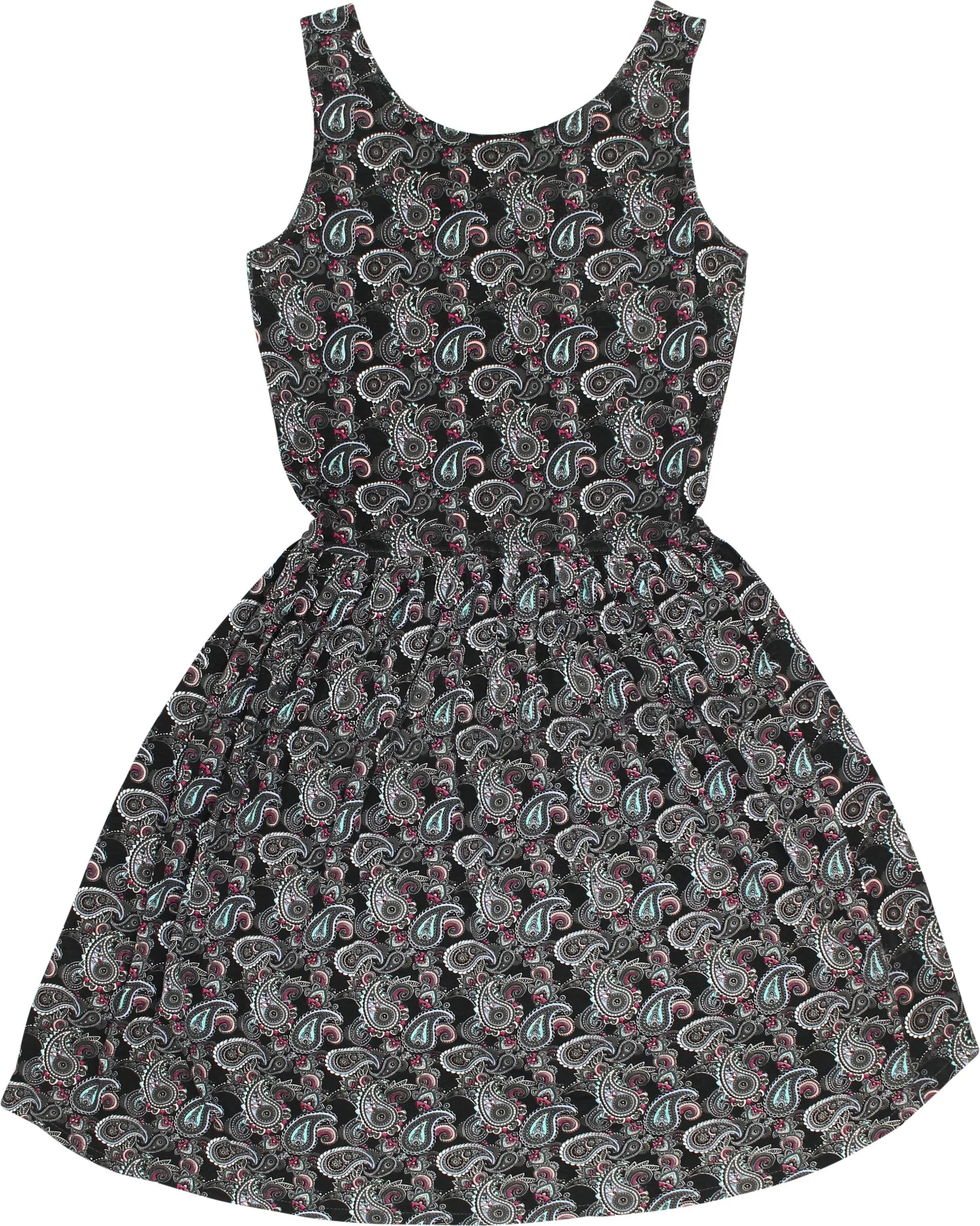 Page one Young - Paisley Dress- ThriftTale.com - Vintage and second handclothing