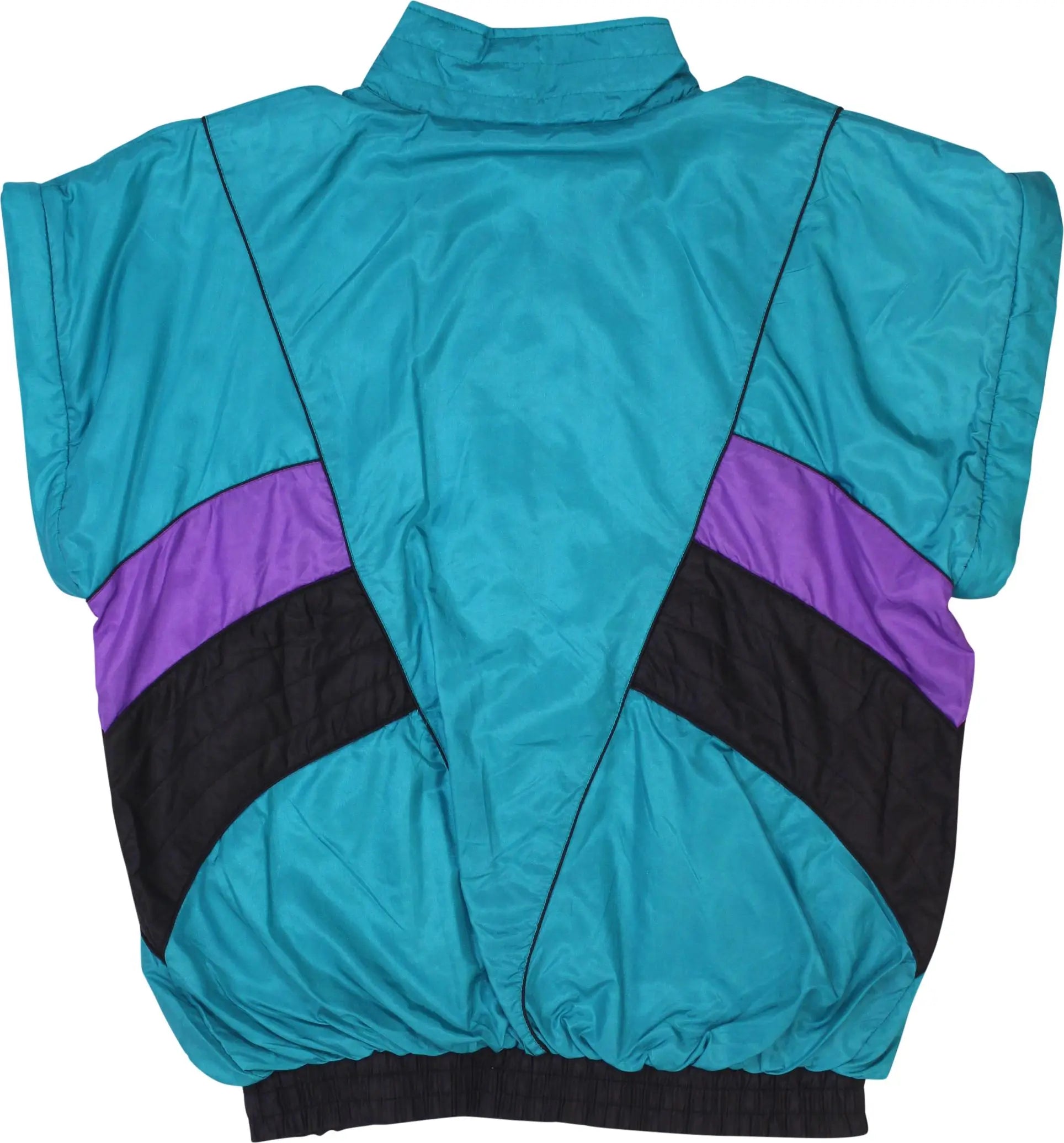 Pan d'ora - 80s Windbreaker with Removable Sleeves- ThriftTale.com - Vintage and second handclothing
