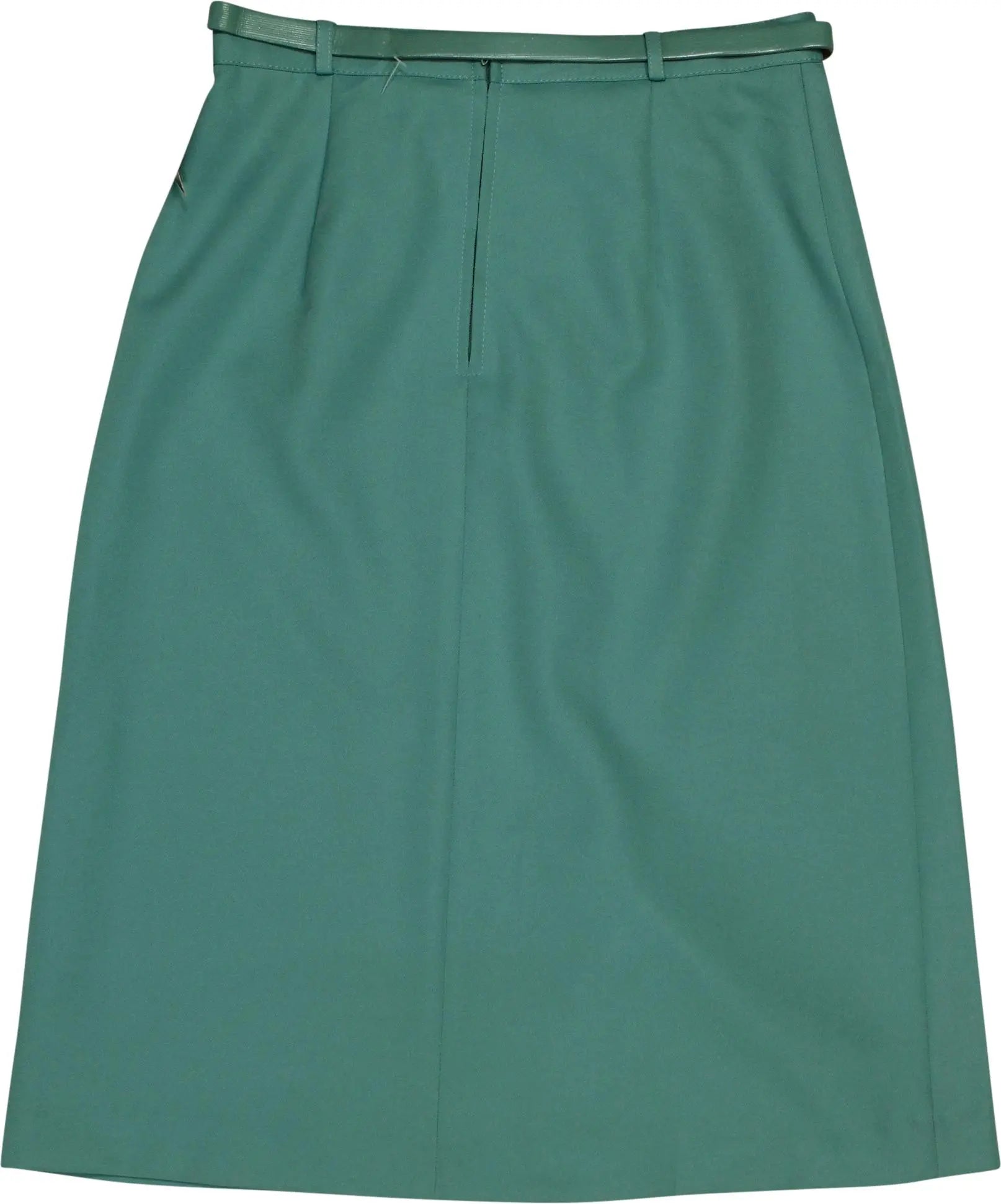Panther - Green midi skirt- ThriftTale.com - Vintage and second handclothing